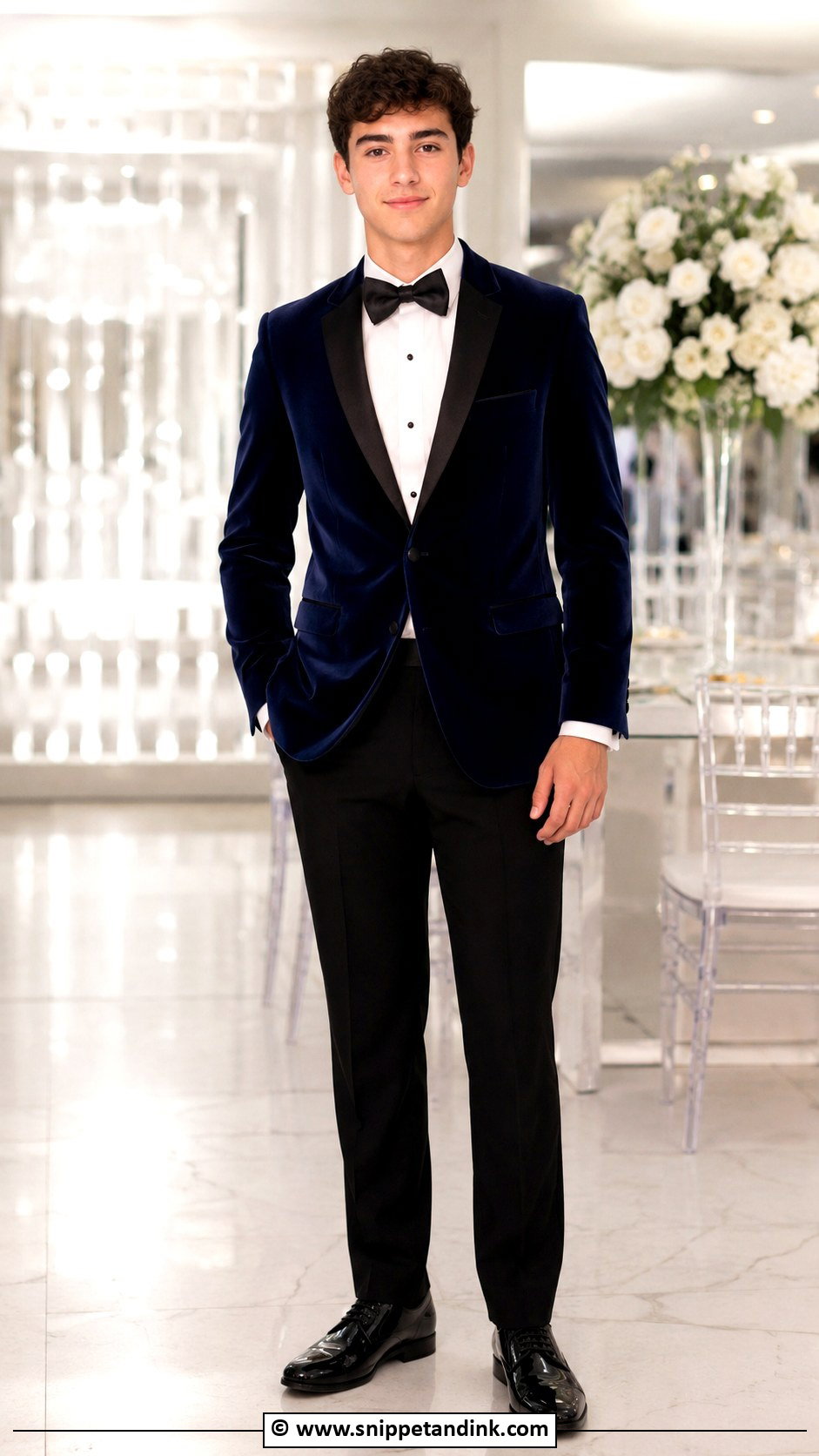 Velvet Jacket Chambelanes Outfit - Snippet and Ink - 25 Chambelanes Outfits