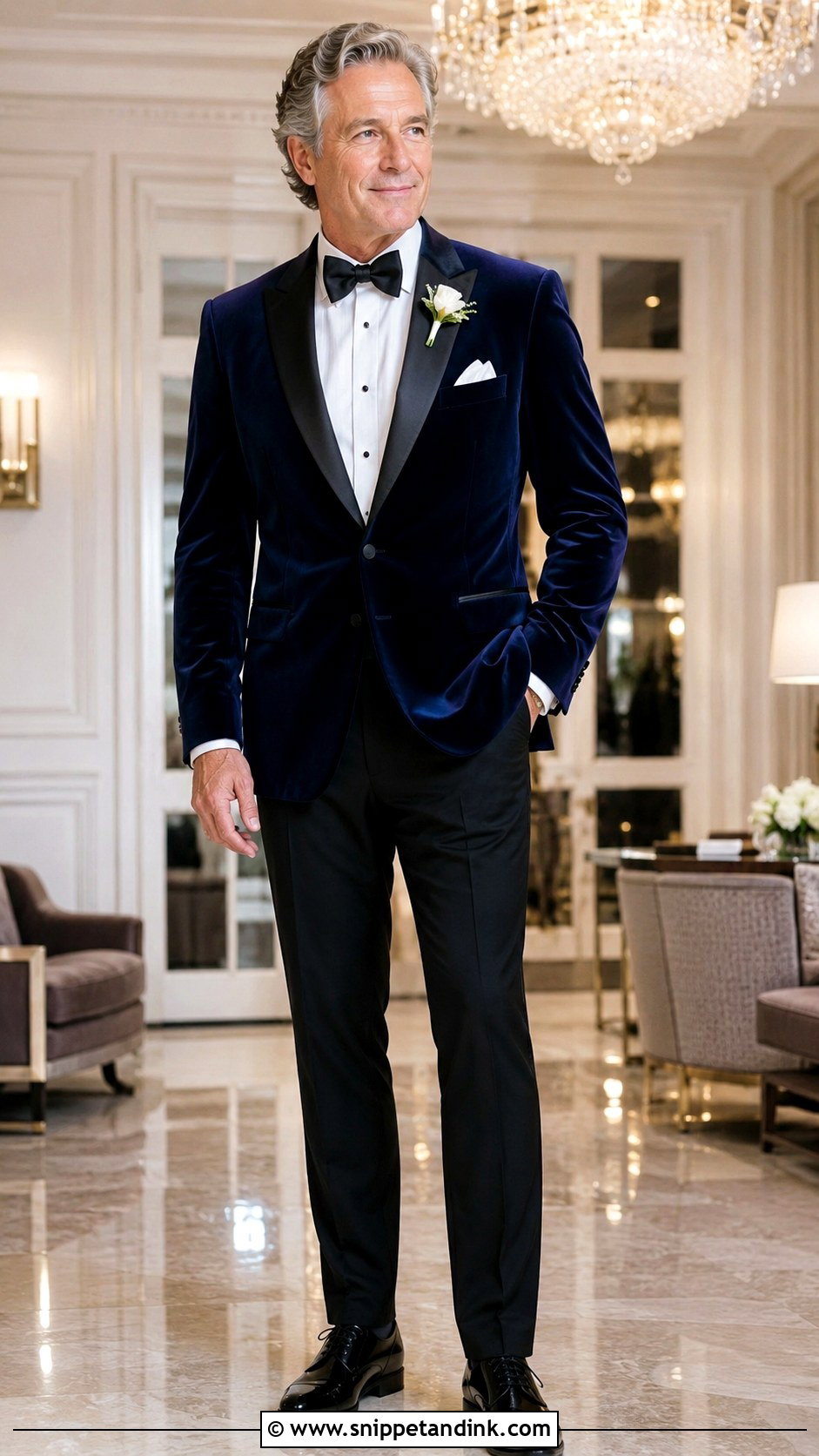 Velvet Jacket Father Of The Bride Outfit - Snippet and Ink - 30 Father of the Bride Outfit Ideas