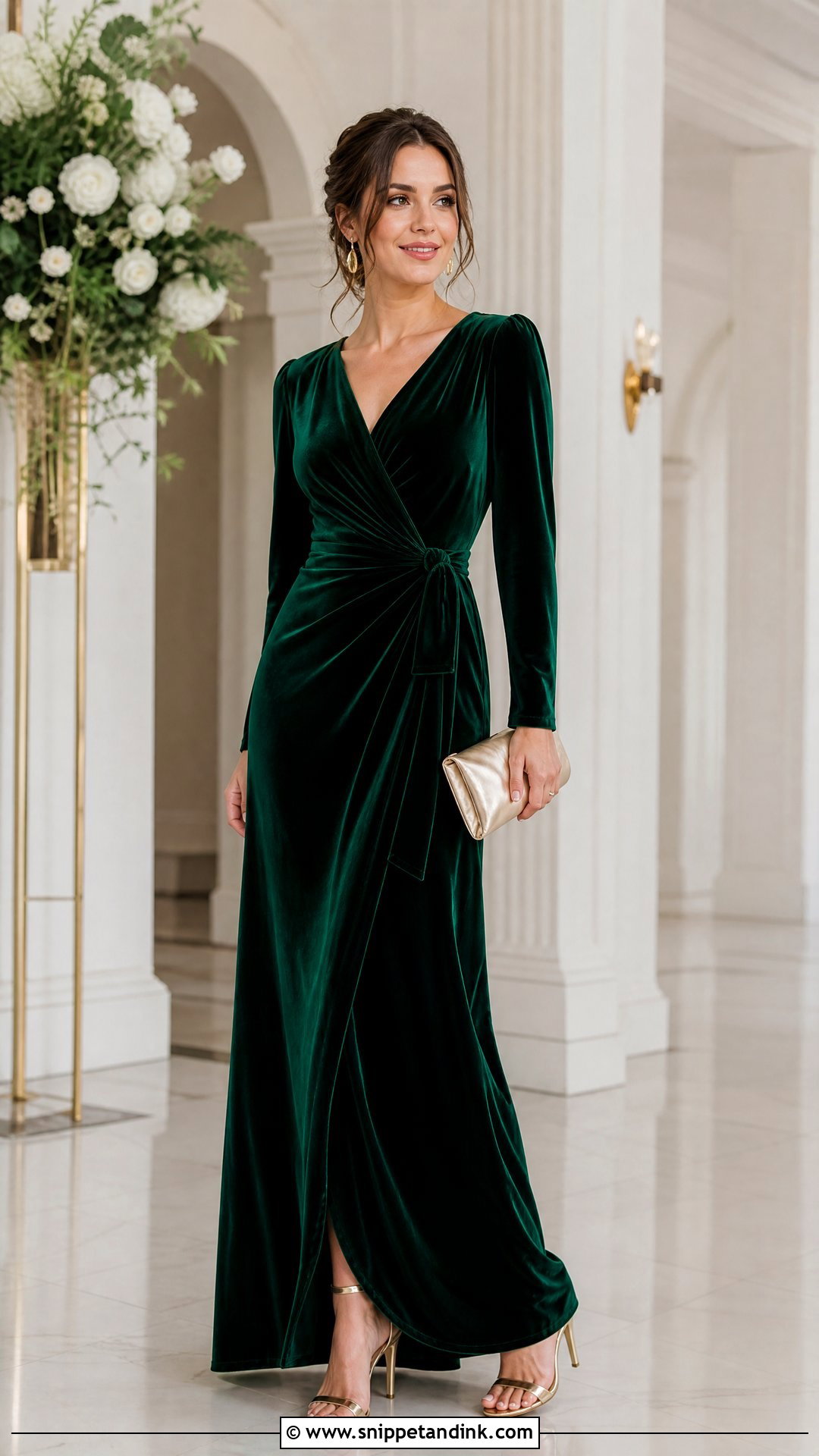 Velvet Maid Of Honor Dress - Snippet and Ink - 25 Wedding Maid of Honor Dresses