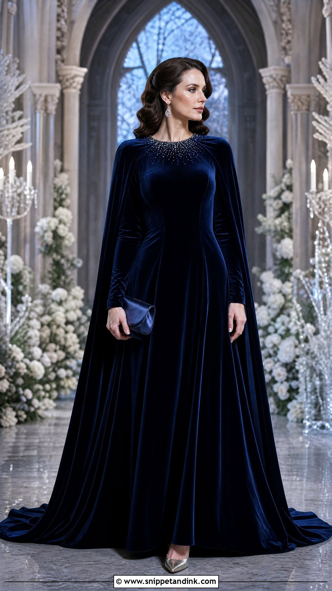 Velvet Starfall Ball Gown - Snippet and Ink - 20 Starfall Ball Gown Ideas