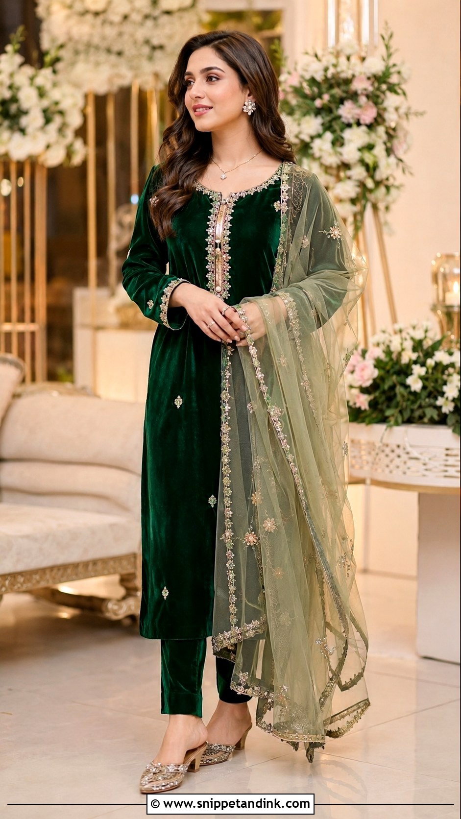 Velvet Suit for Roka Ceremony - Snippet and Ink - 25 Dress for Roka Ceremony Ideas