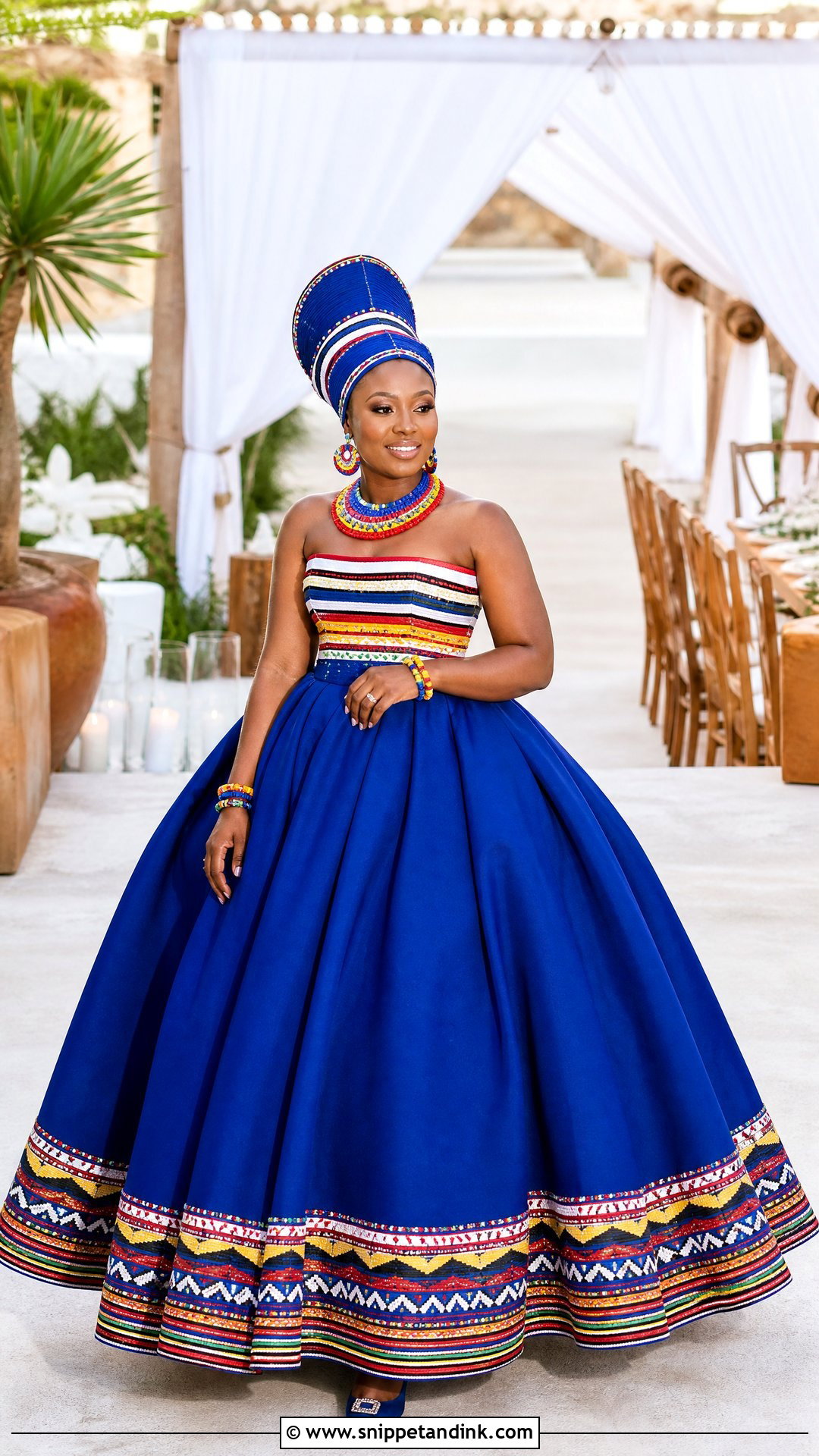 Venda Ball Gown Wedding Dress - Snippet and Ink - 20 Venda Traditional Attire Wedding Dresses