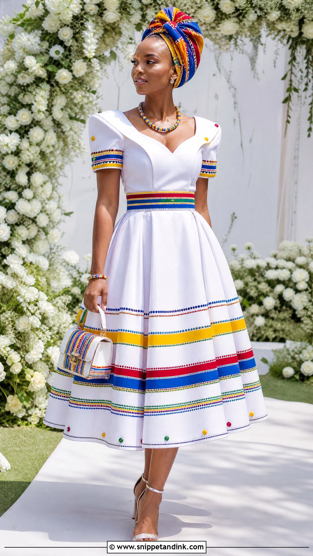 Venda Midi Wedding Dress - Snippet and Ink - 20 Venda Traditional Attire Wedding Dresses