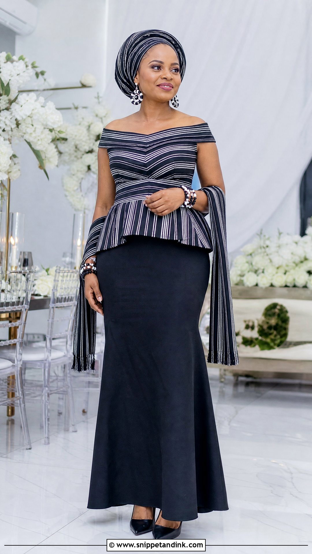 Venda Two Piece Wedding Dress - Snippet and Ink - 20 Venda Wedding Dresses