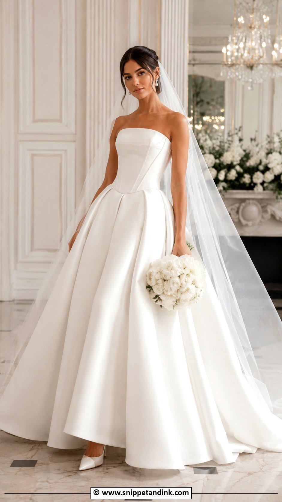 Vera Wang Ball Gown Wedding Dress - Snippet and Ink - 35 Vera Wang Wedding Dress Ideas