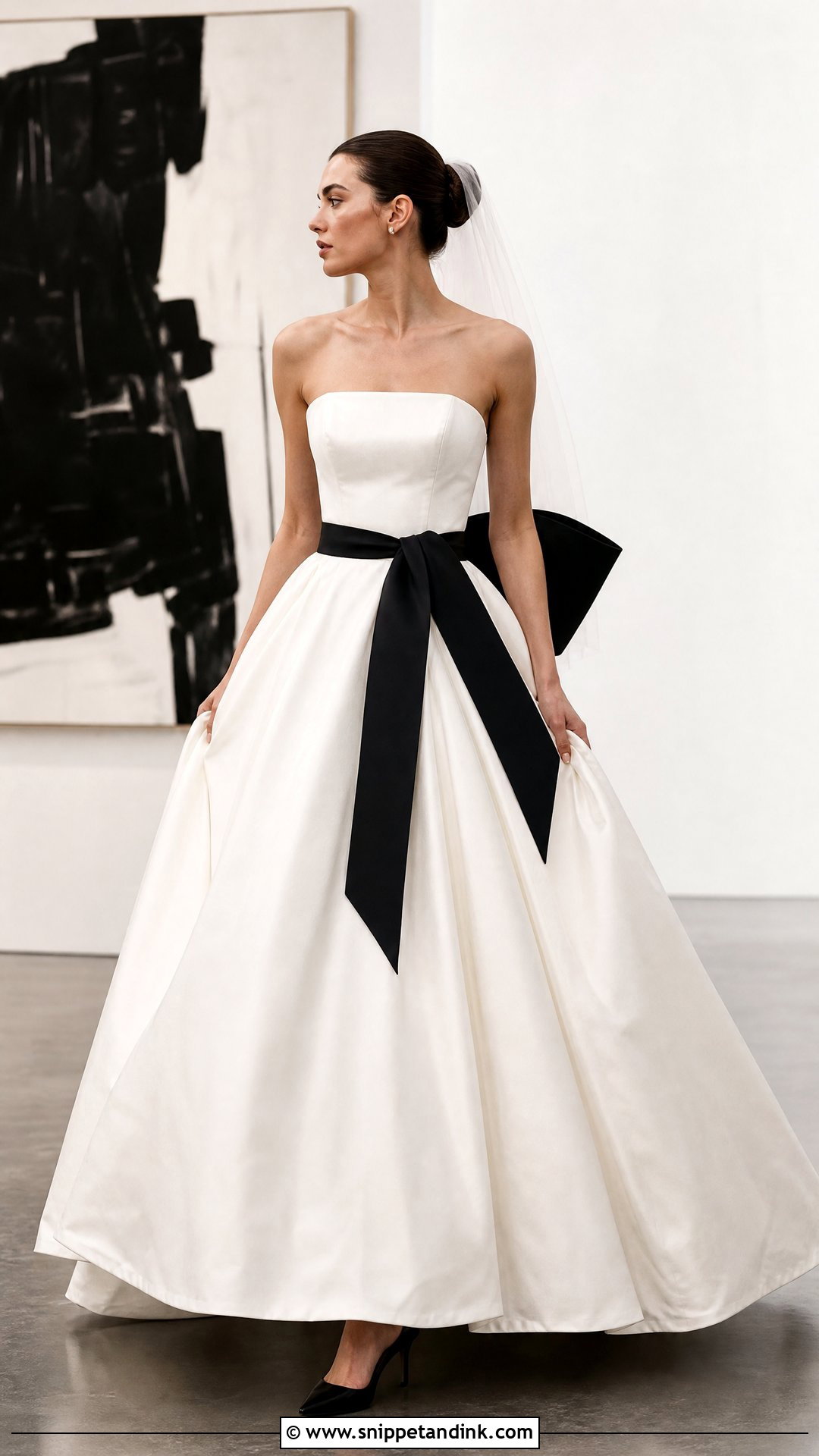 Vera Wang Black And White Wedding Dress - Snippet and Ink - 20 Vera Wang Wedding Dresses