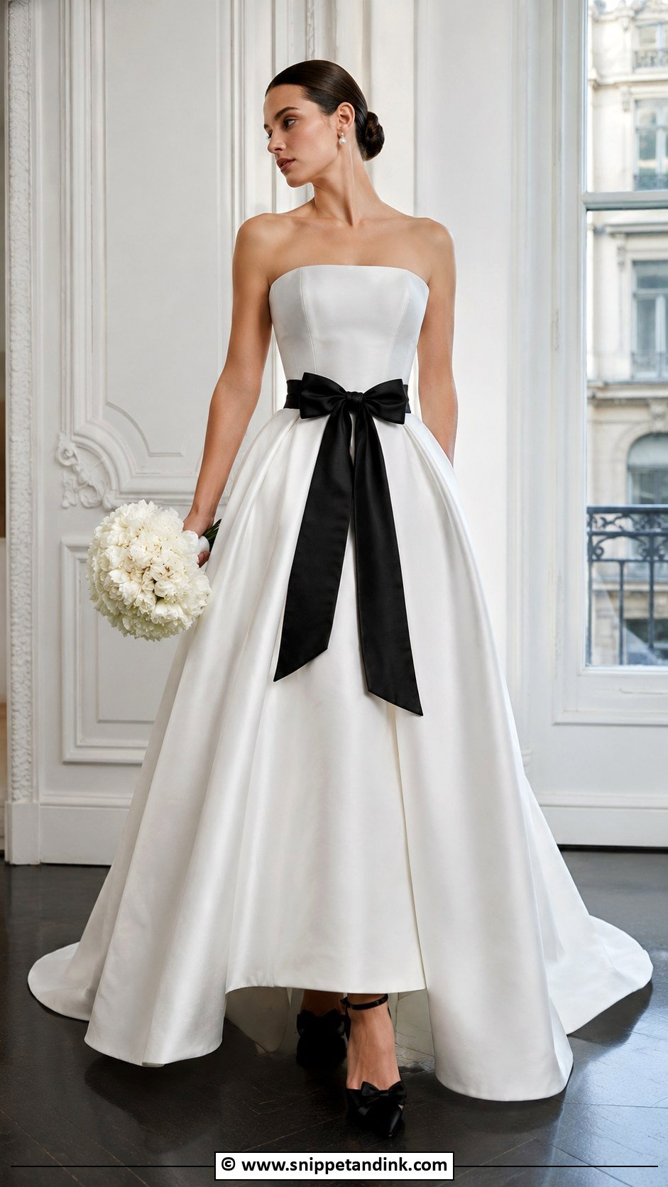 Vera Wang Black And White Wedding Dress - Snippet and Ink - 35 Vera Wang Wedding Dress Ideas