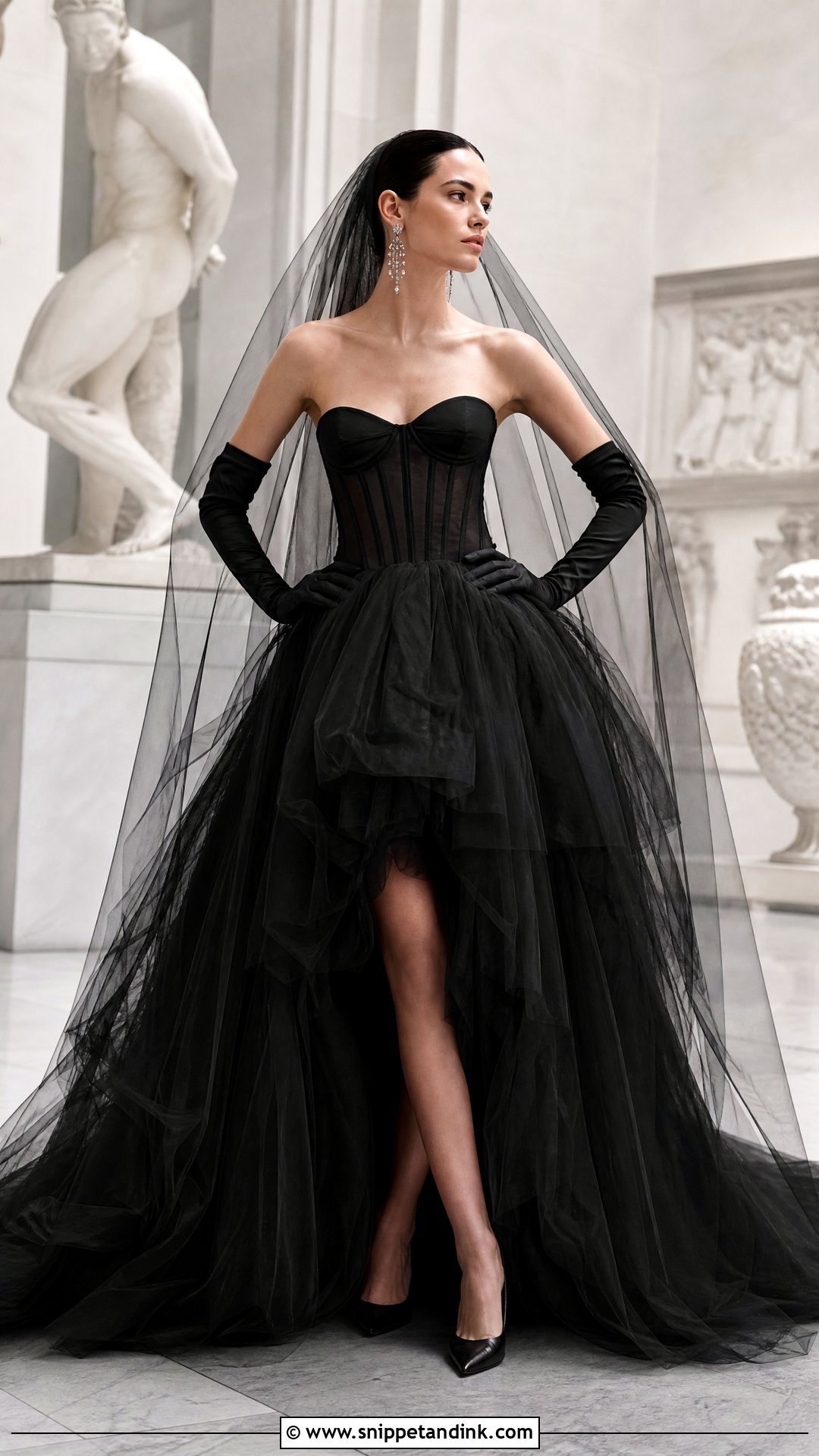 Vera Wang Black Ball Gown Wedding Dress - Snippet and Ink - 20 Vera Wang Wedding Dress 2025 Ideas