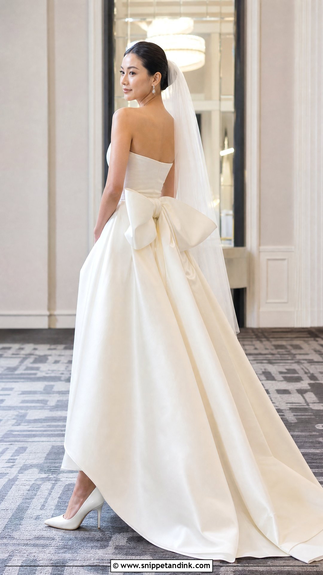 Vera Wang Bow Wedding Dress - Snippet and Ink - 20 Vera Wang Wedding Dresses