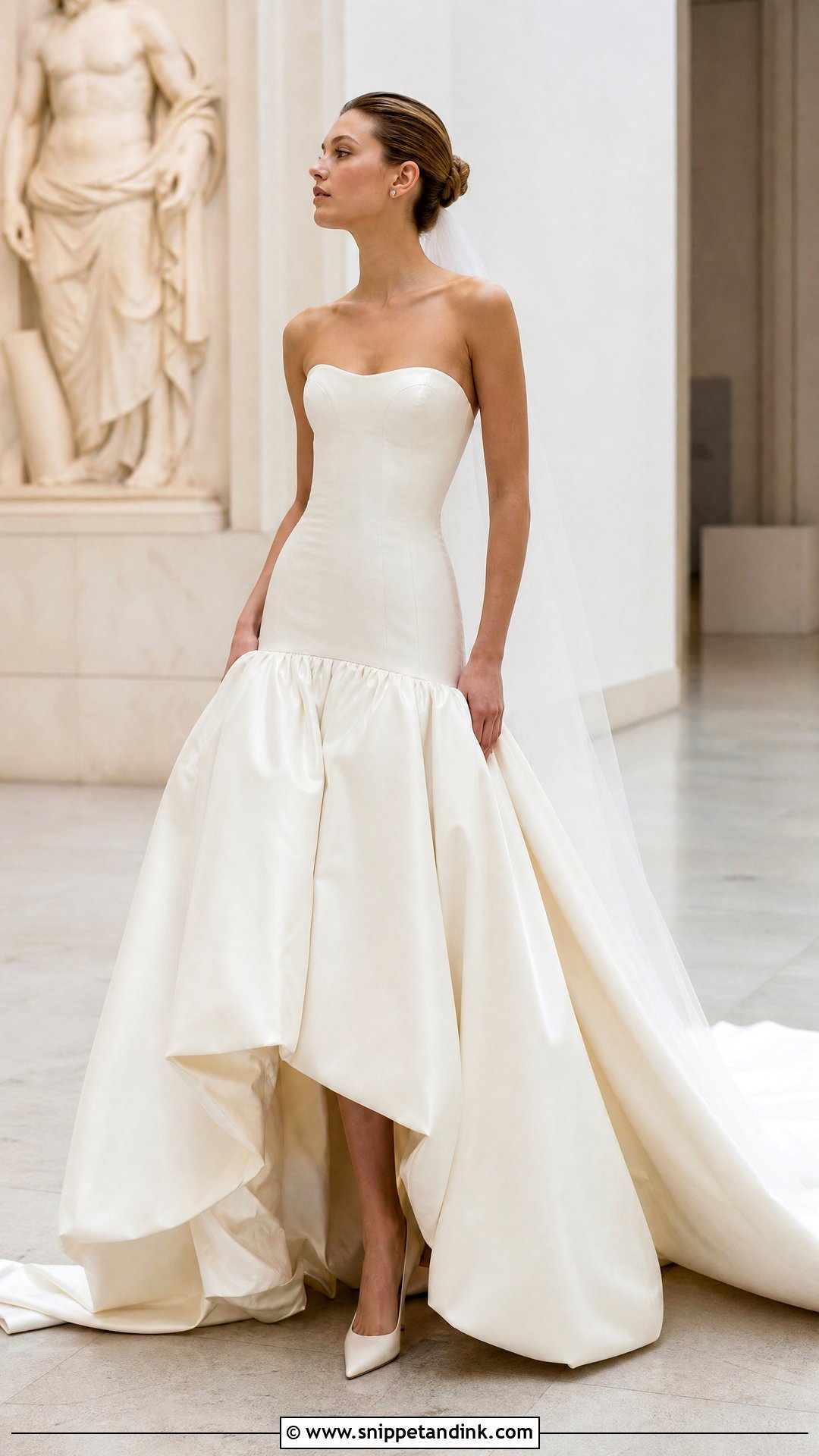 Vera Wang Drop Waist Wedding Dress - Snippet and Ink - 20 Vera Wang Wedding Dresses