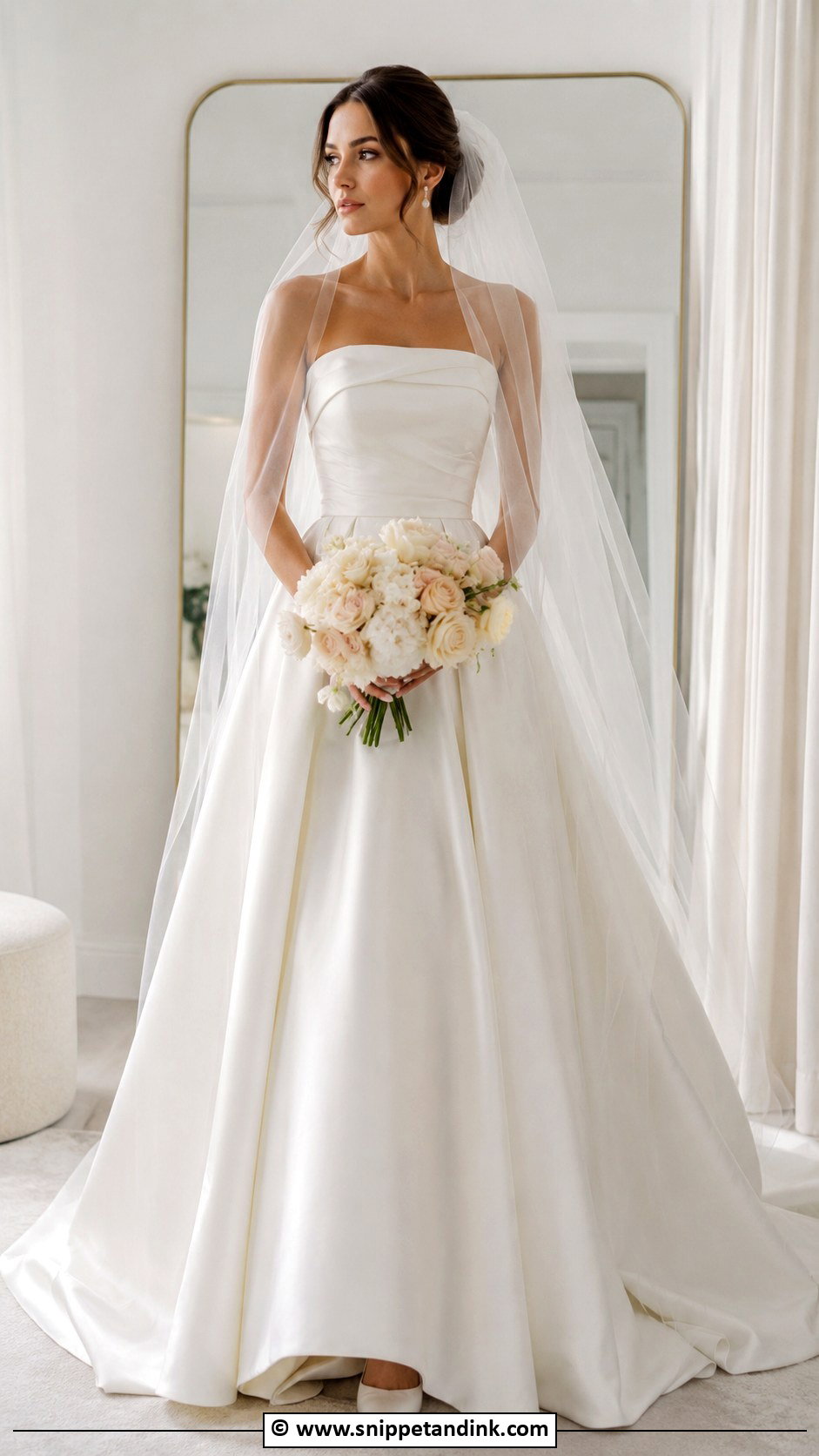 Vera Wang Ivory Wedding Dress - Snippet and Ink - 35 Vera Wang Wedding Dress Ideas
