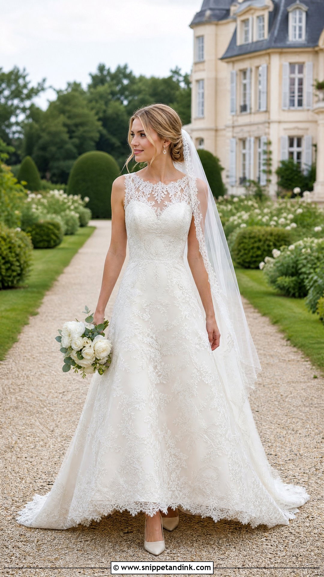 Vera Wang Lace A Line Wedding Dress - Snippet and Ink - 20 Vera Wang Wedding Dresses
