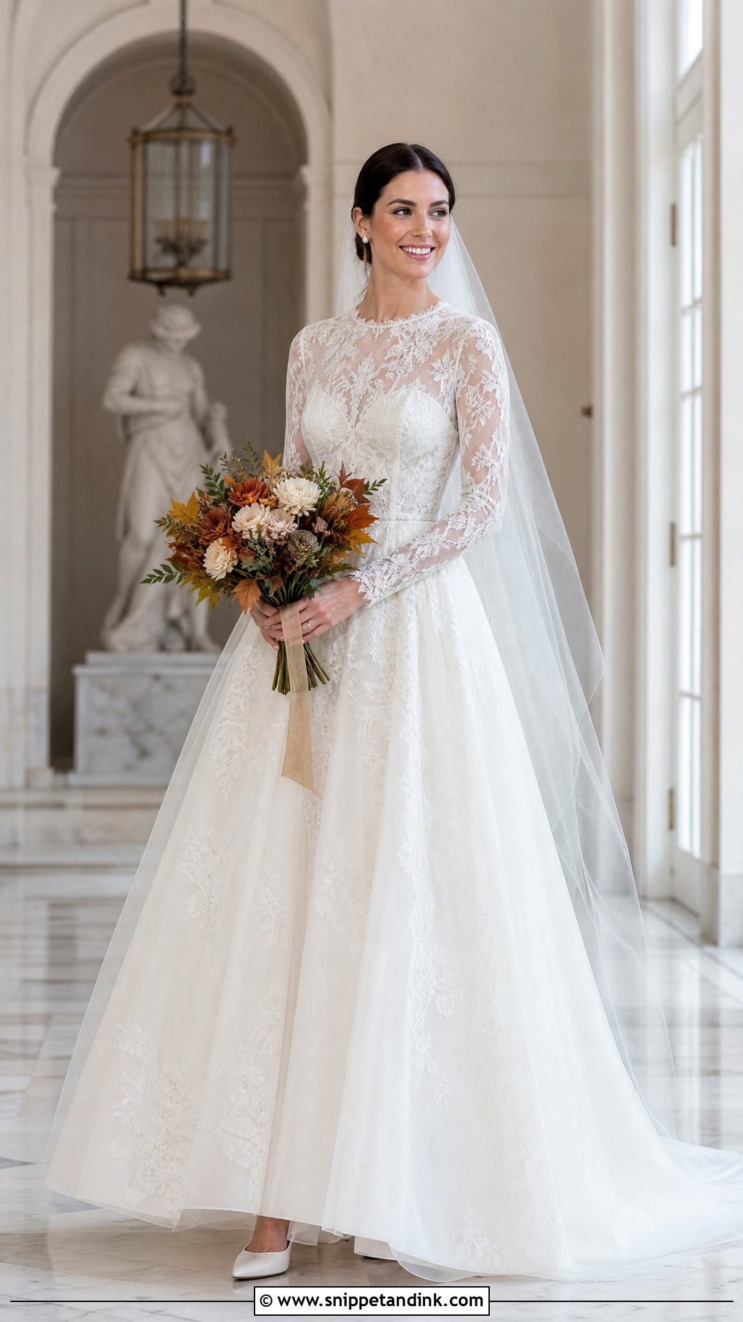Vera Wang Long Sleeve Lace Wedding Dress - Snippet and Ink - 20 Vera Wang Wedding Dress 2025 Ideas