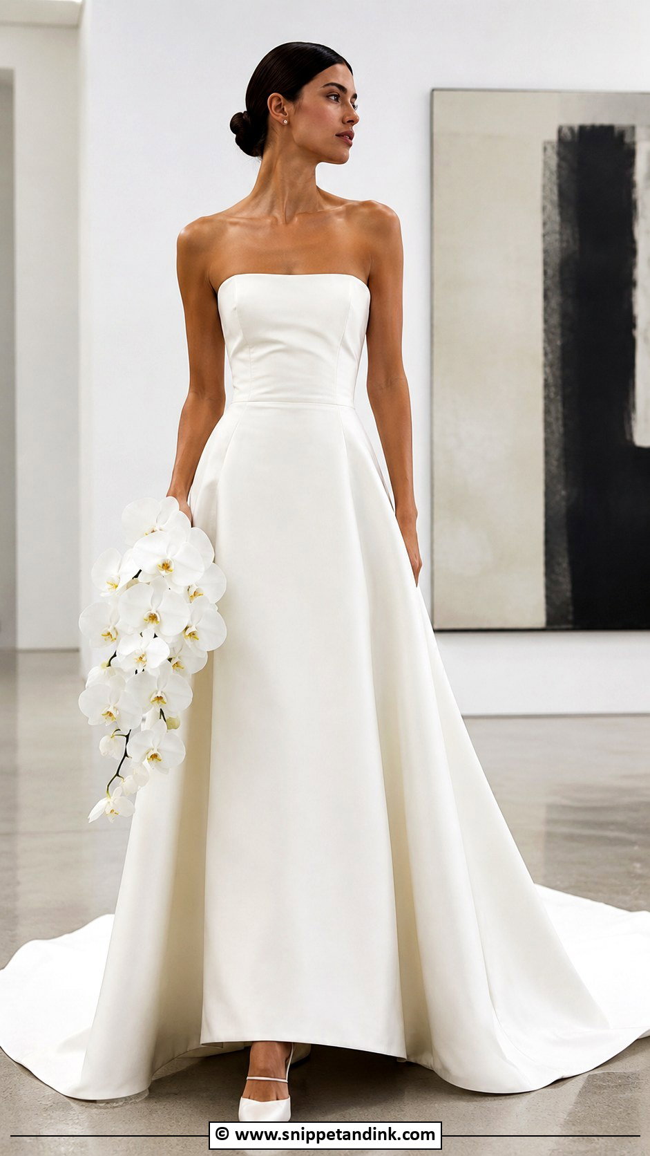 Vera Wang Minimalist Wedding Dress - Snippet and Ink - 35 Vera Wang Wedding Dress Ideas