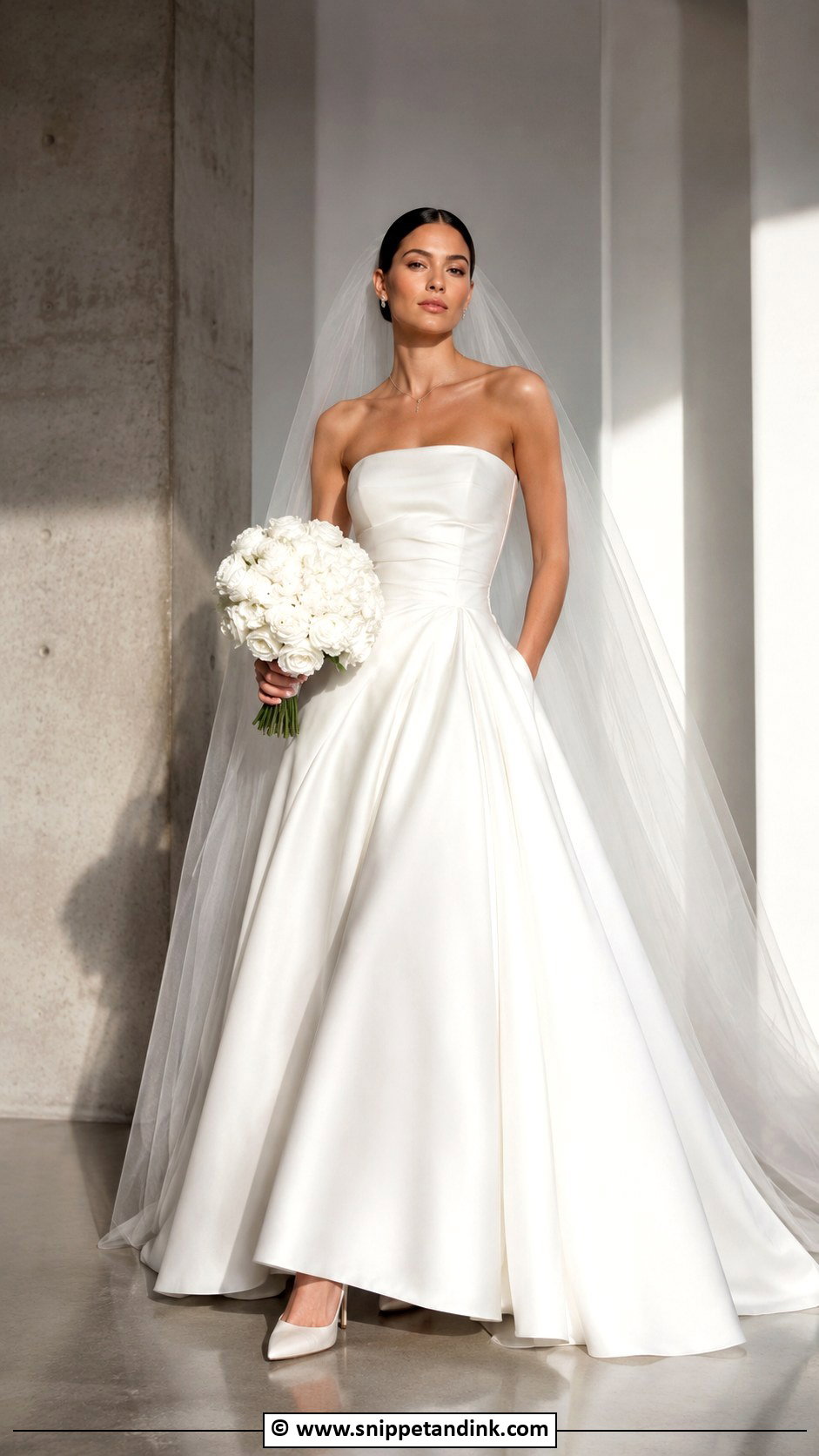 Vera Wang Modern Wedding Dress - Snippet and Ink - 35 Vera Wang Wedding Dress Ideas
