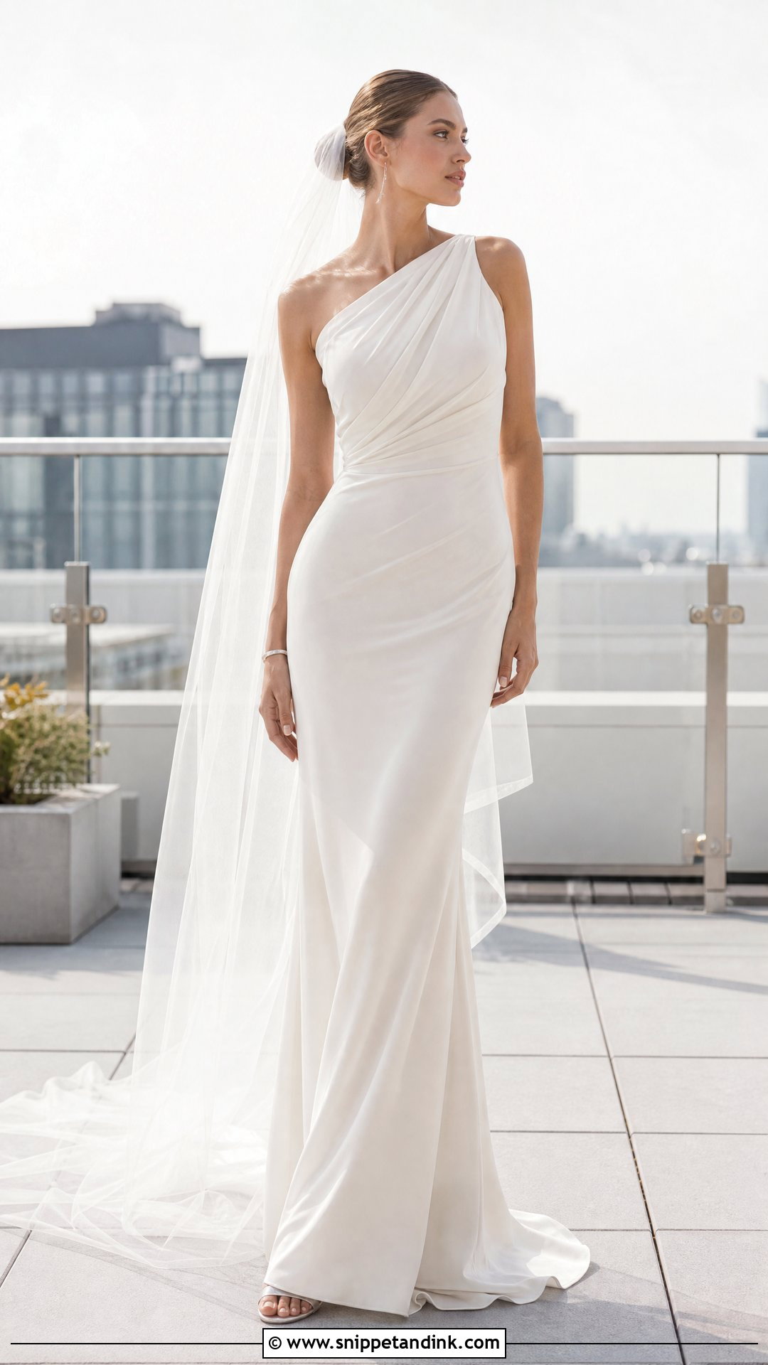 Vera Wang One Shoulder Wedding Dress - Snippet and Ink - 20 Vera Wang Wedding Dress 2025 Ideas