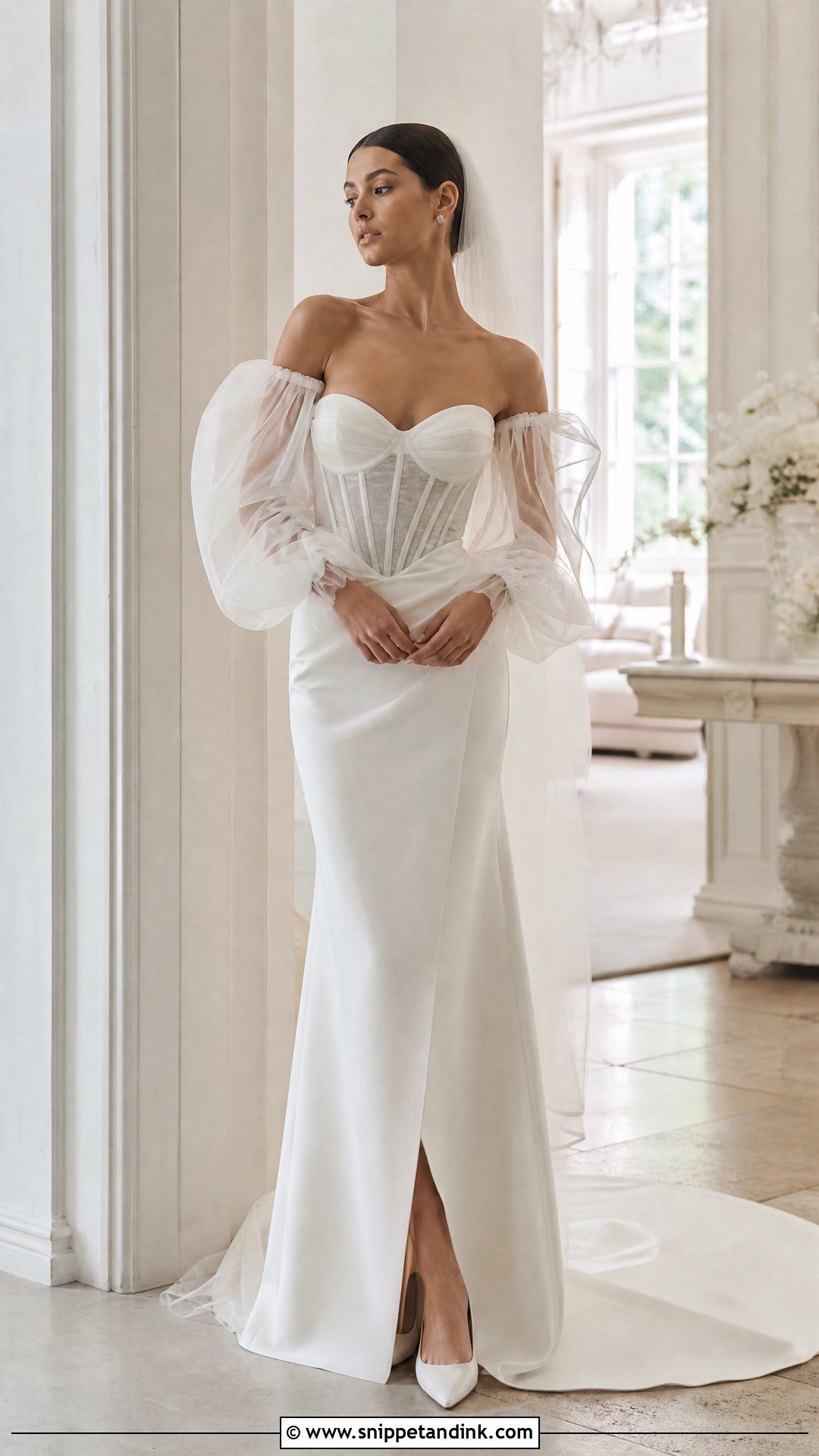 Vera Wang Puff Sleeve Wedding Dress - Snippet and Ink - 20 Vera Wang Wedding Dress 2025 Ideas