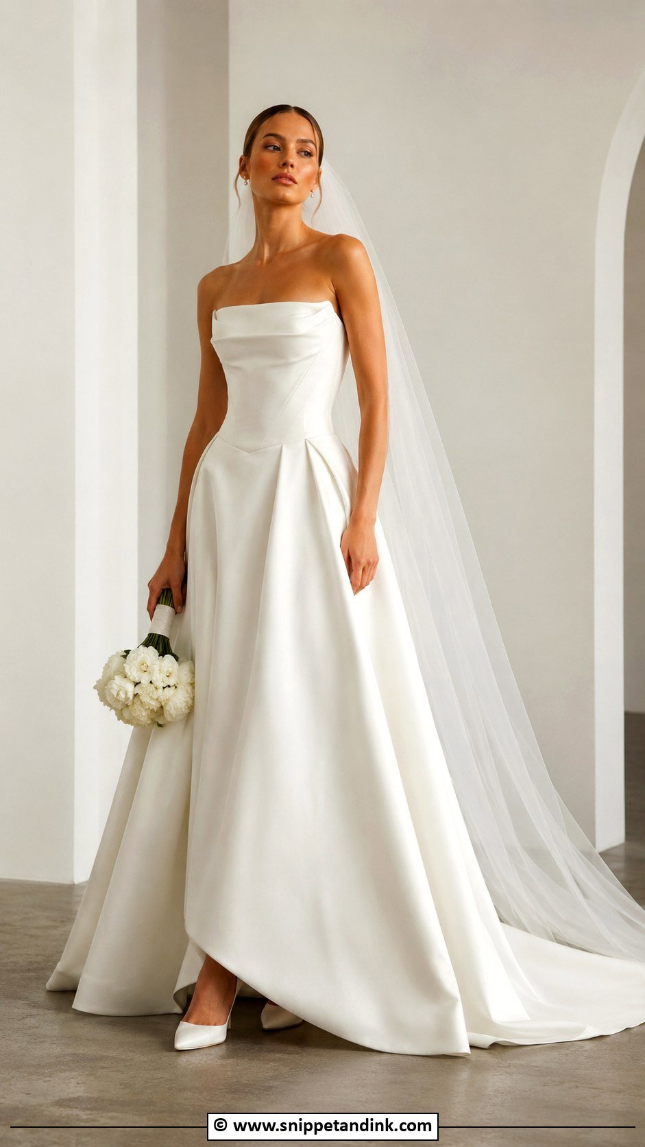 Vera Wang Simple Wedding Dress - Snippet and Ink - 35 Vera Wang Wedding Dress Ideas