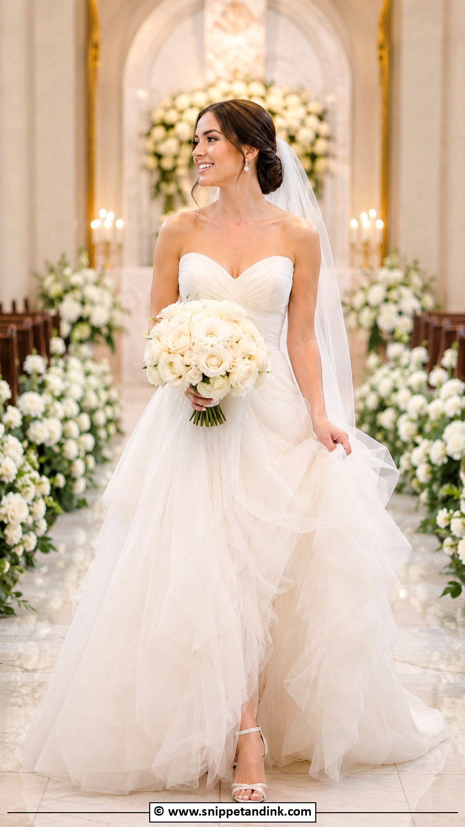 Vera Wang Sweetheart Wedding Dress - Snippet and Ink - 35 Vera Wang Wedding Dress Ideas