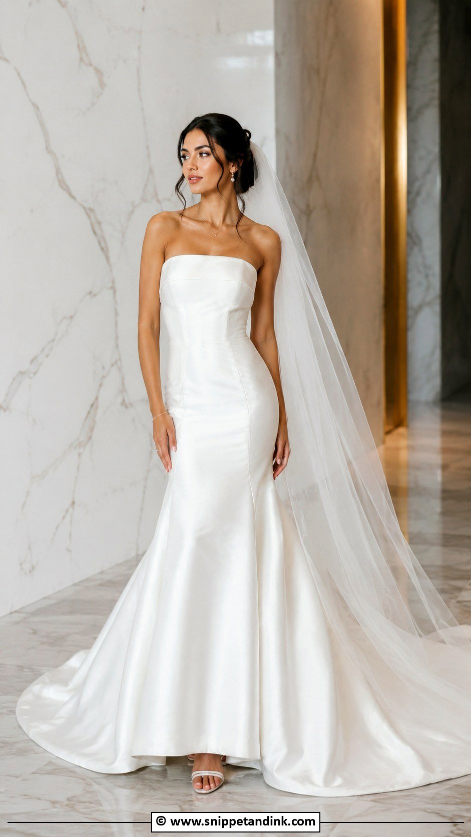 Vera Wang Trumpet Wedding Dress - Snippet and Ink - 35 Vera Wang Wedding Dress Ideas