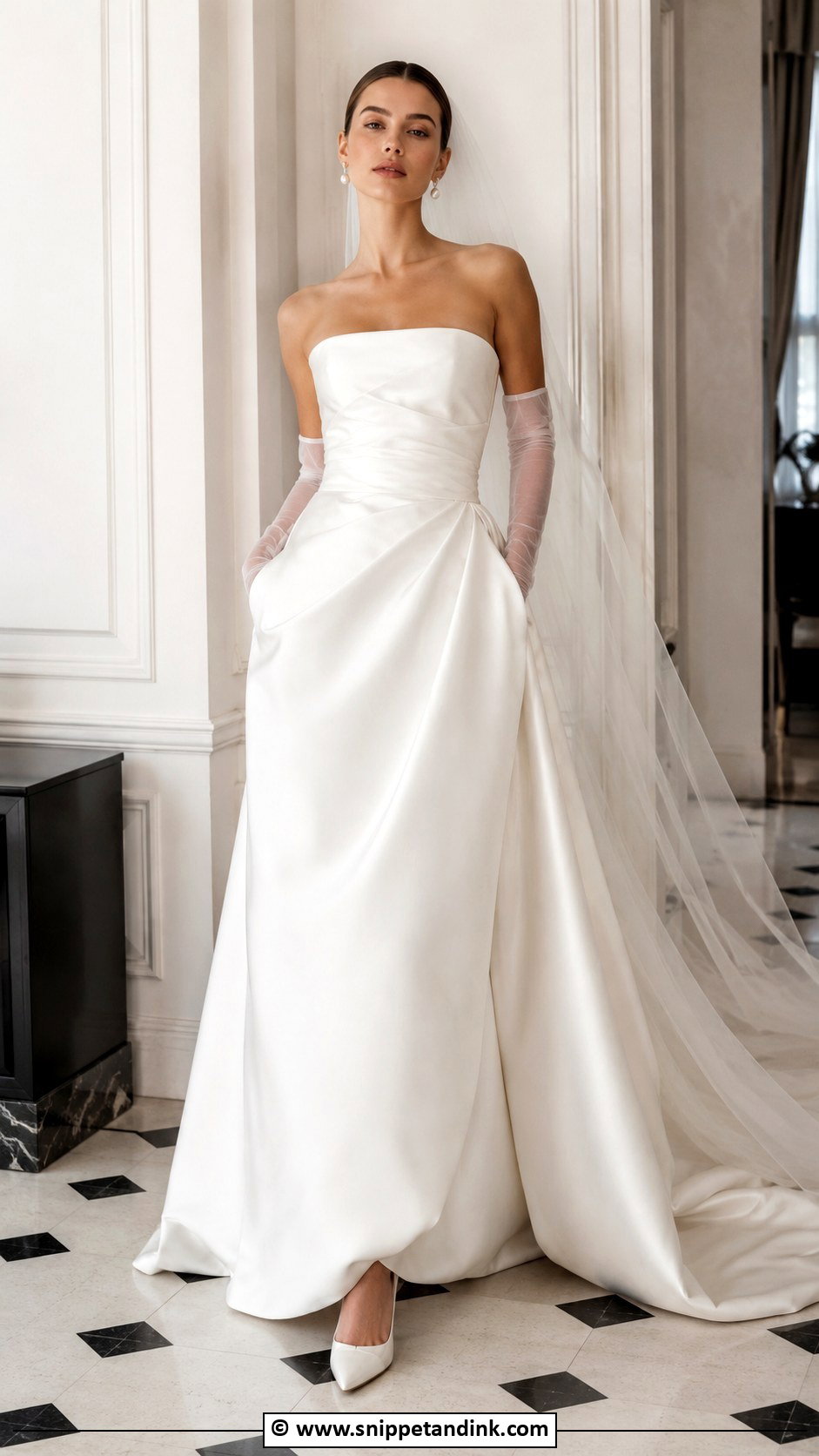 Vera Wang Wedding Dress With Gloves - Snippet and Ink - 35 Vera Wang Wedding Dress Ideas