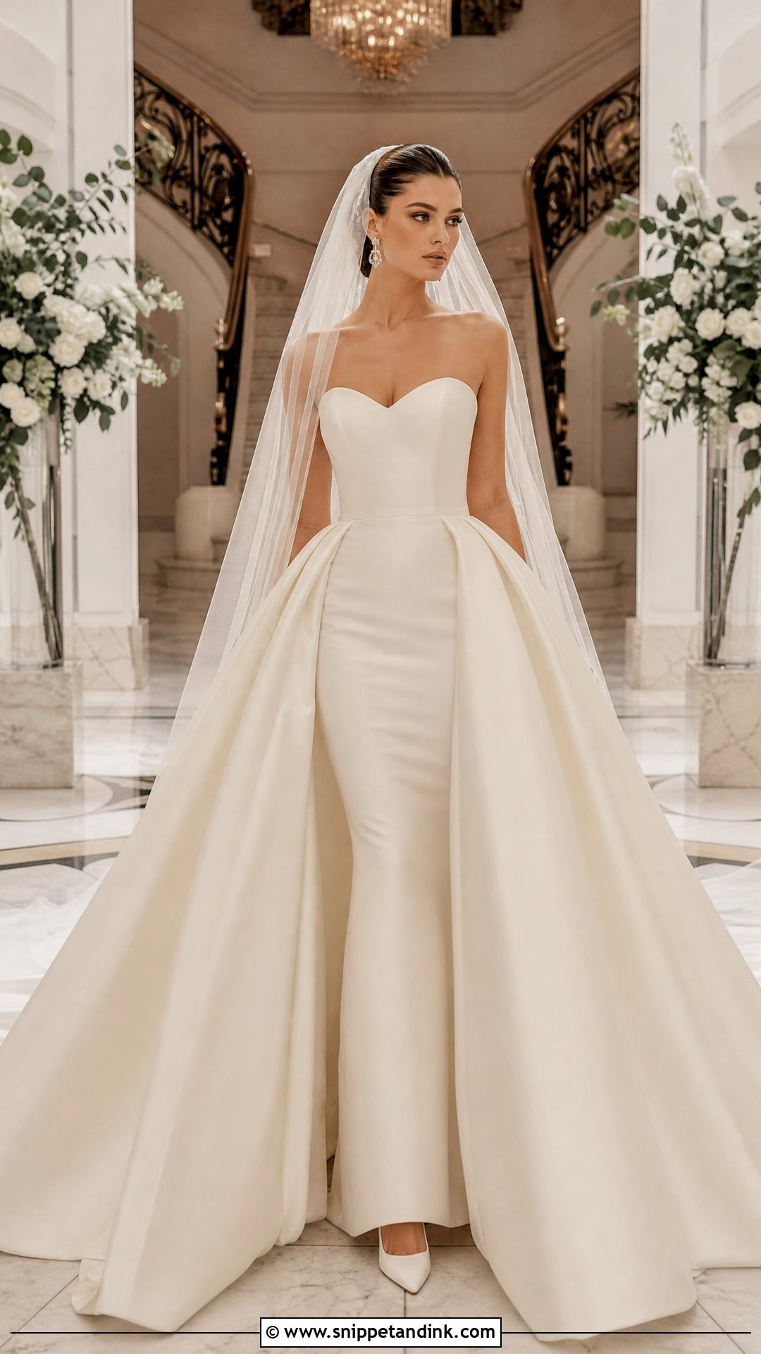 Vera Wang Wedding Dress With Overskirt - Snippet and Ink - 20 Vera Wang Wedding Dress 2025 Ideas