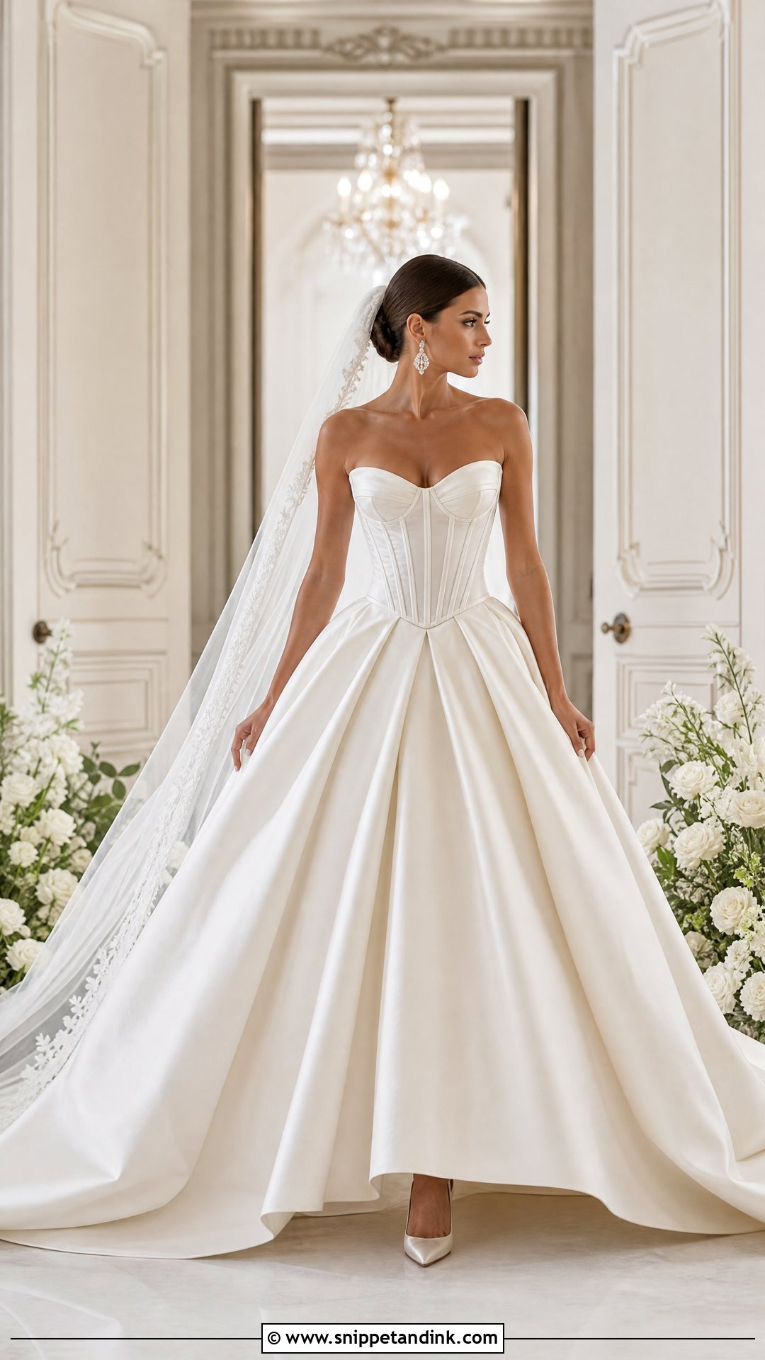 Versace Corset Ball Gown Wedding Dress - Snippet and Ink - 20 Versace Wedding Dress Ideas
