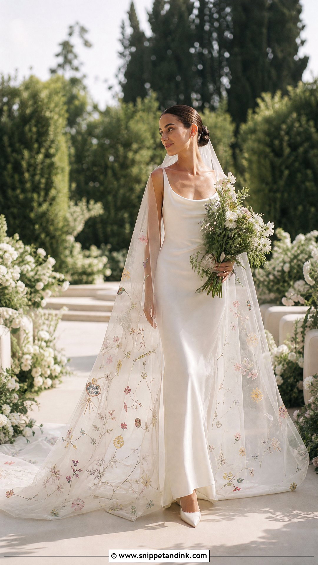 Versace Custom Embroidered Wedding Dress - Snippet and Ink - 20 Versace Wedding Dress Ideas
