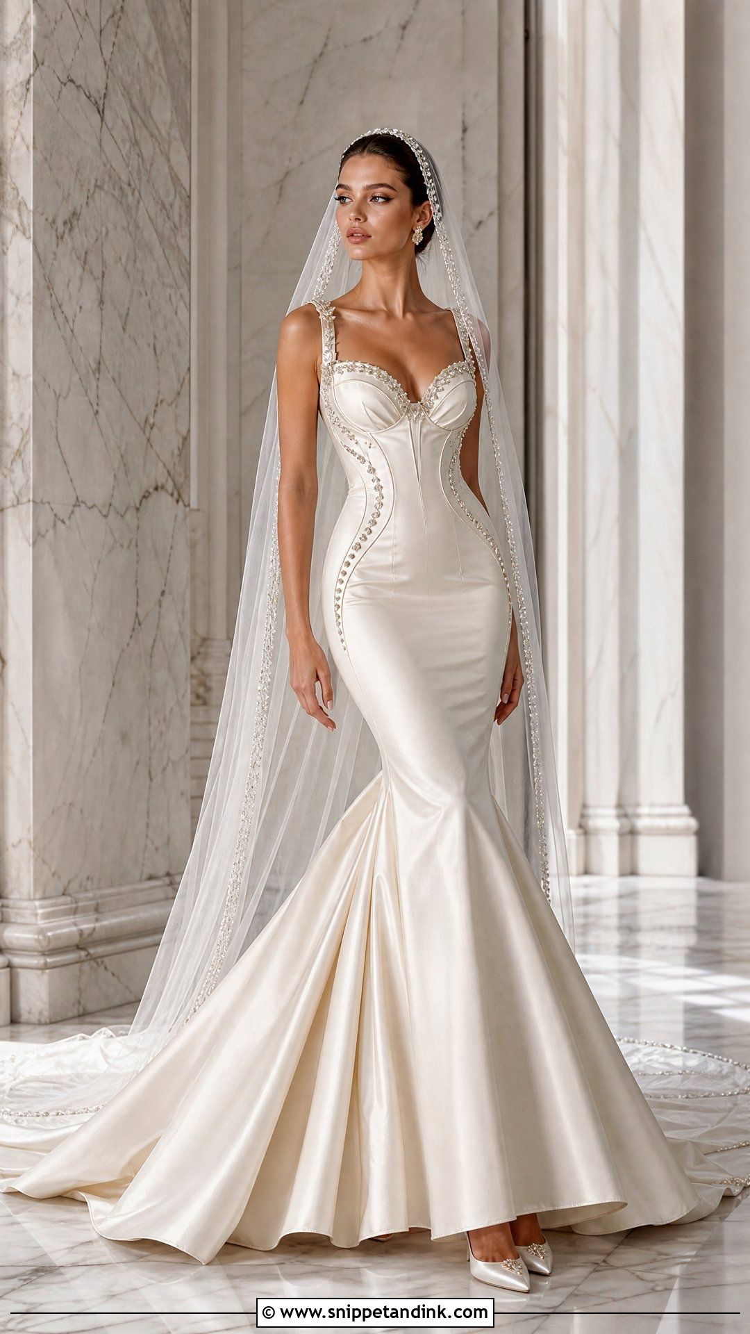 Versace Mermaid Wedding Dress - Snippet and Ink - 20 Versace Wedding Dress Ideas