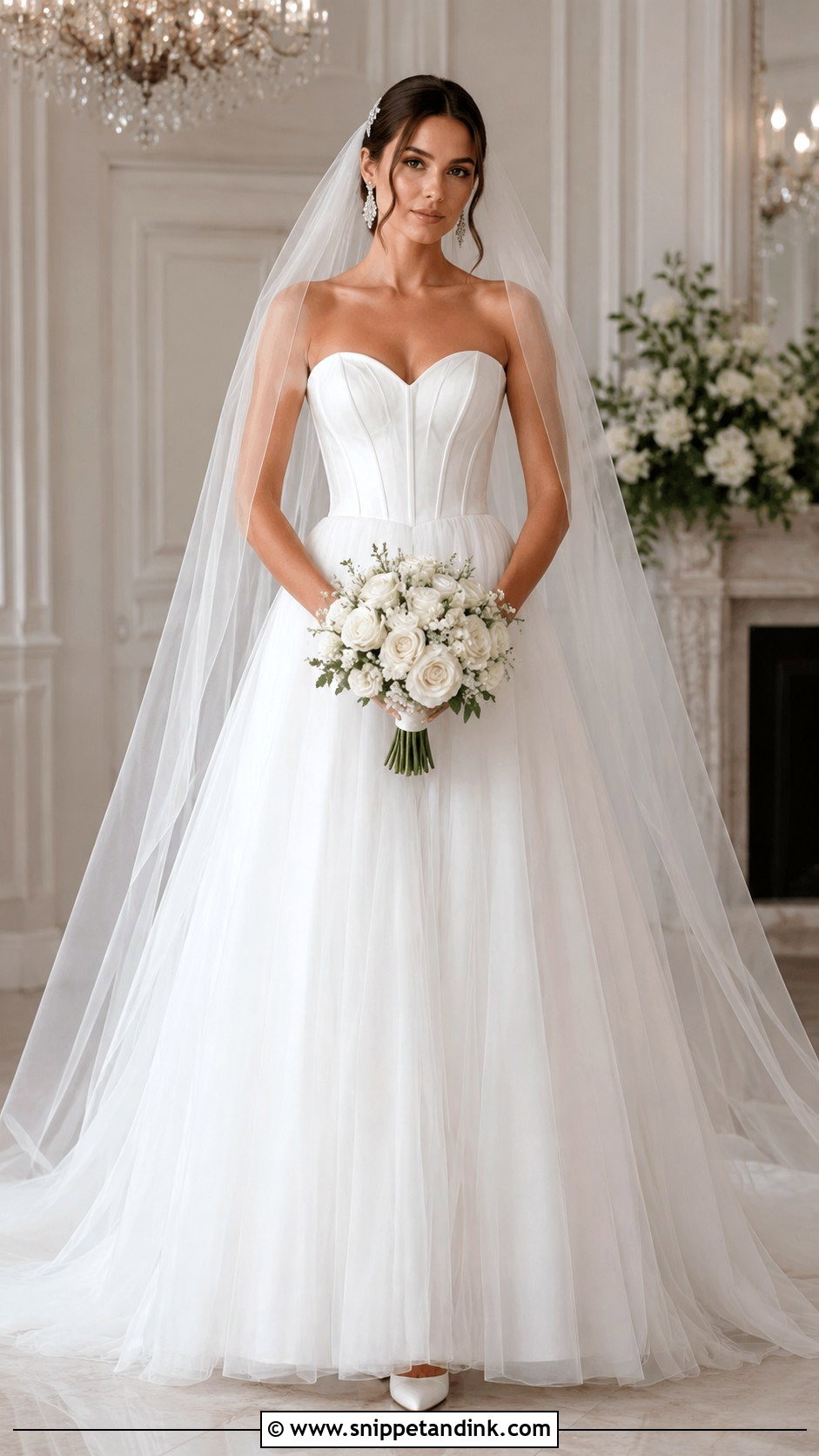 Vesna Sweetheart Neck Wedding Dress - Snippet and Ink - 20 Vesna Wedding Dress Ideas
