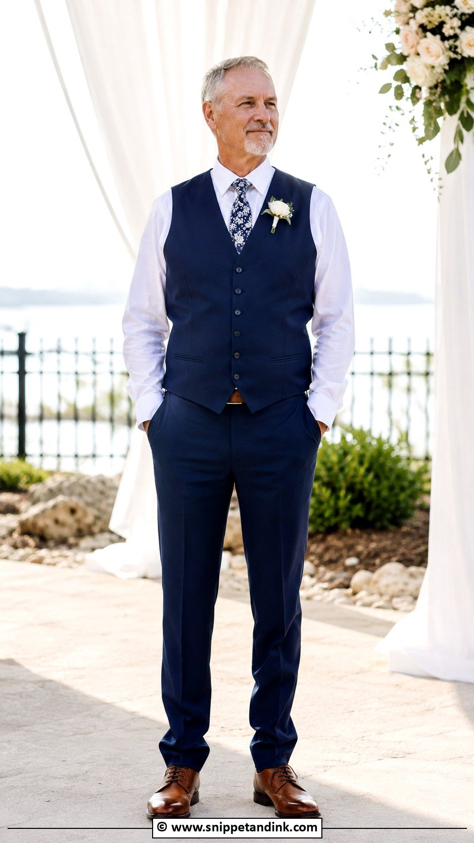 Vest And Trousers Father Of The Bride Attire - Snippet and Ink - 30 Father of the Bride Attire Ideas