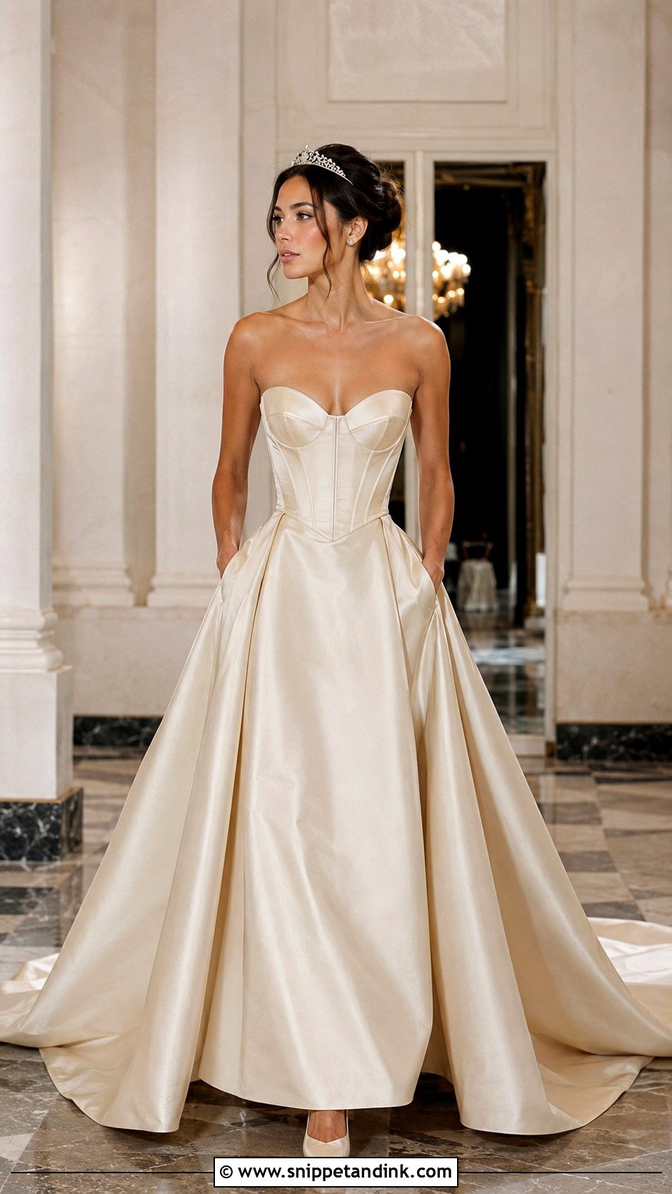 Victoria Beckham Wedding Dress - Snippet and Ink - 20 Celebrities Wedding Dresses
