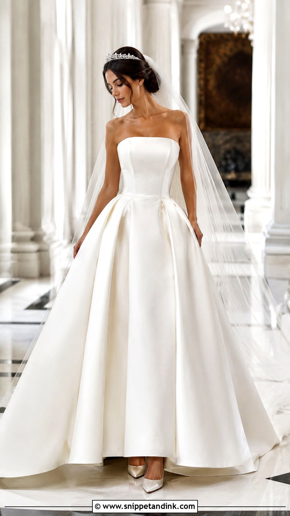 Victoria Beckham Wedding Dress - Snippet and Ink - 30 Celebrity Wedding Dresses