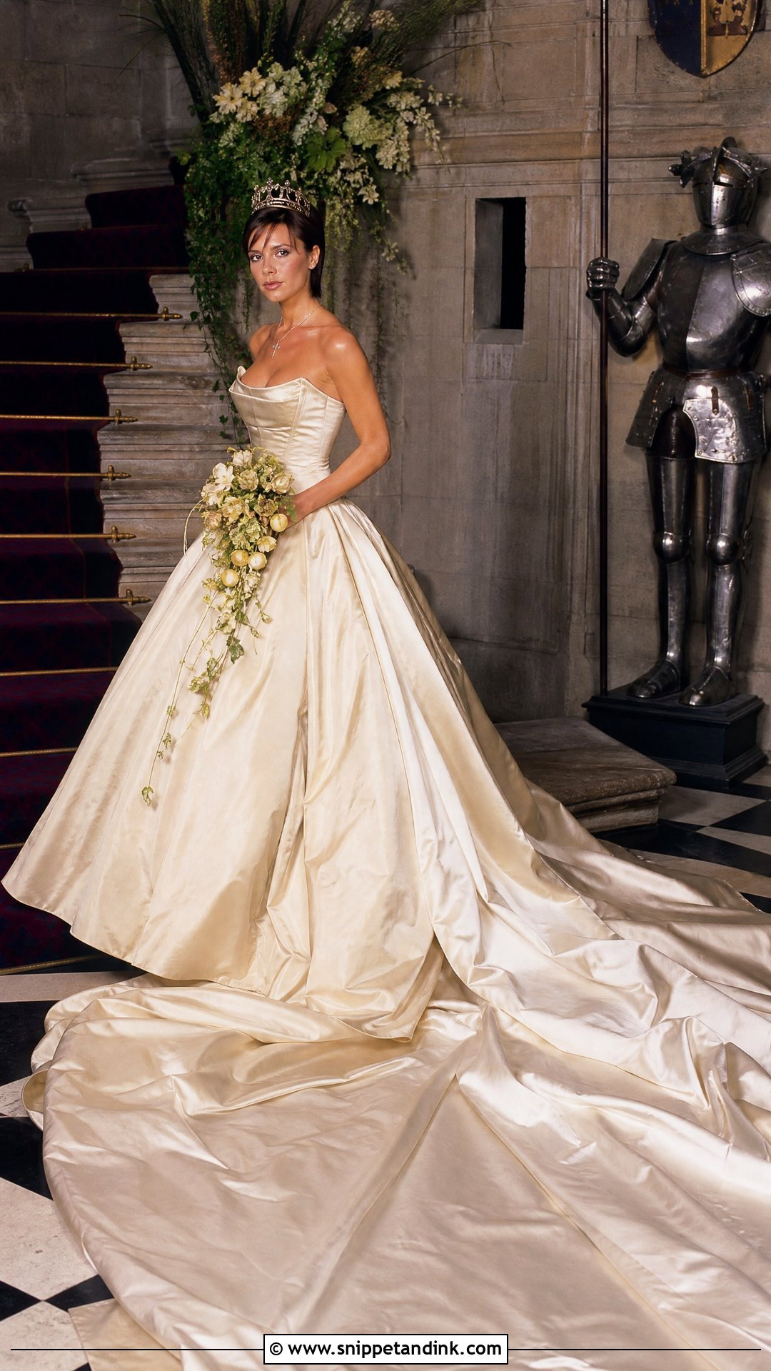 Victoria Beckham Wedding Dress - Snippet and Ink - 25 Famous Wedding Dresses