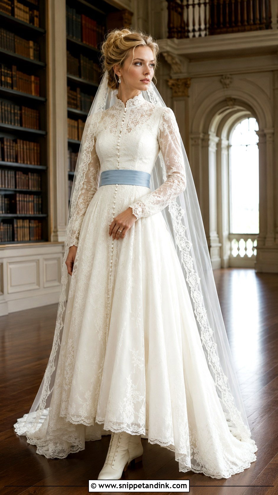 Victorian Alice in Wonderland Wedding Dress - Snippet and Ink - 20 Alice in Wonderland Wedding Dress Ideas