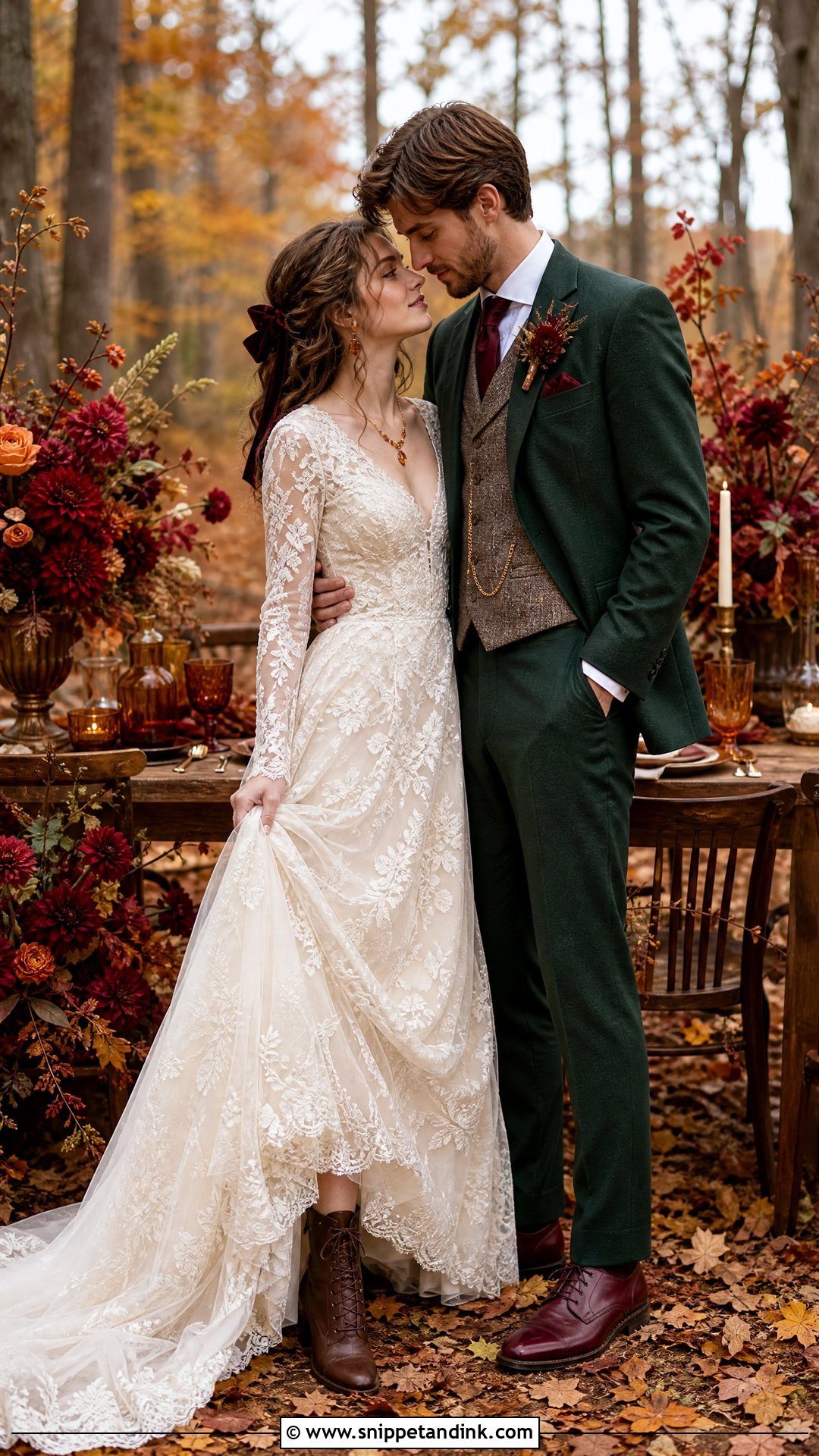 Victorian Fall Wedding - Snippet and Ink - 20 Victorian Style Wedding Ideas