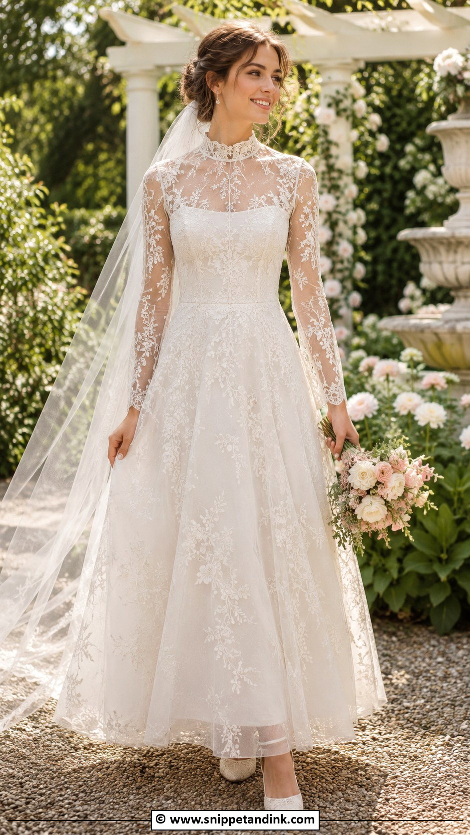 Victorian Garden Wedding Dress - Snippet and Ink - 30 Victorian Wedding Dress Ideas