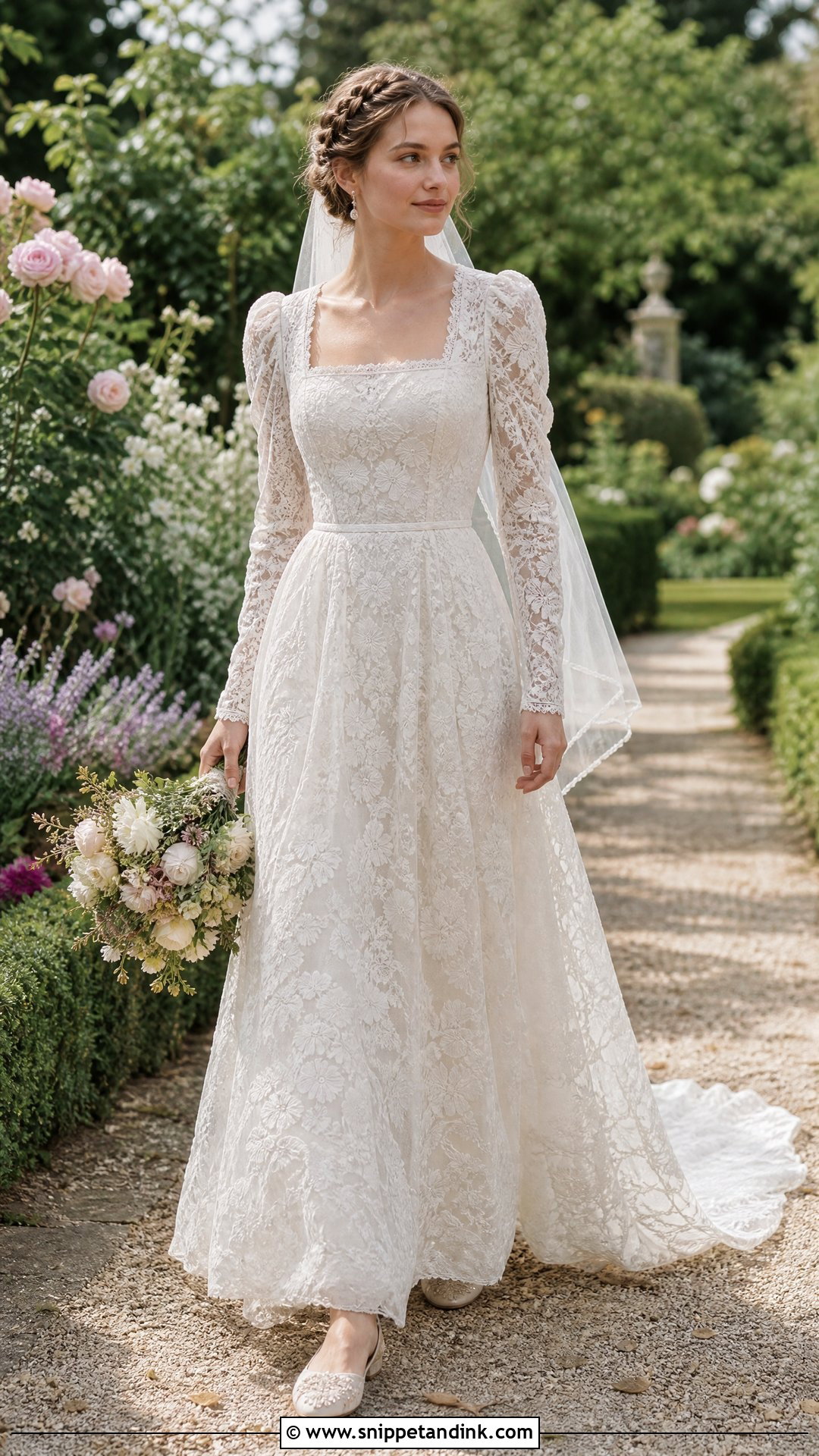 Victorian Garden Wedding Dress - Snippet and Ink - 20 Victoria Wedding Dress Ideas