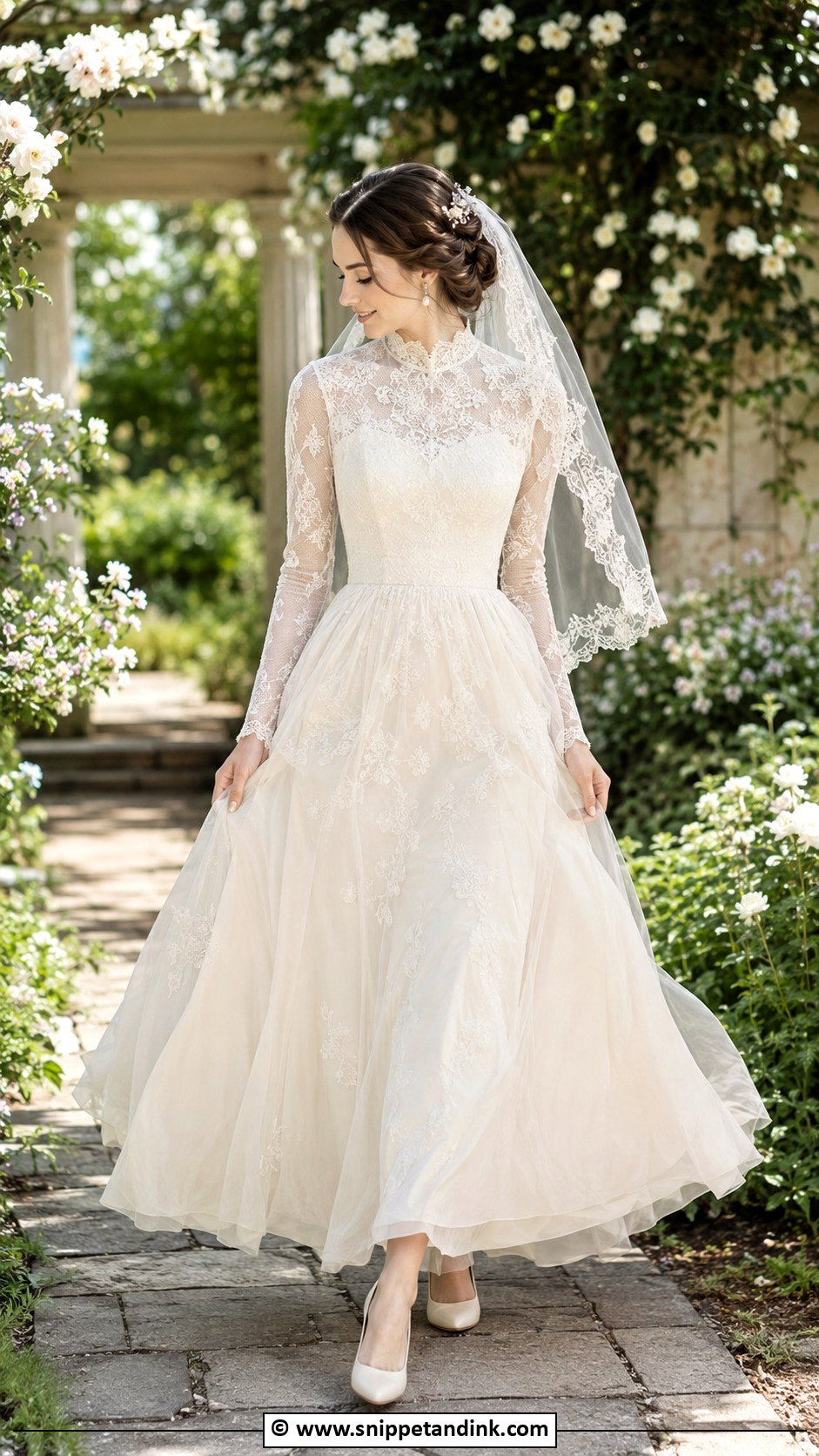 Victorian Garden Wedding Dress - Snippet and Ink - 25 Victorian Era Wedding Dress Ideas