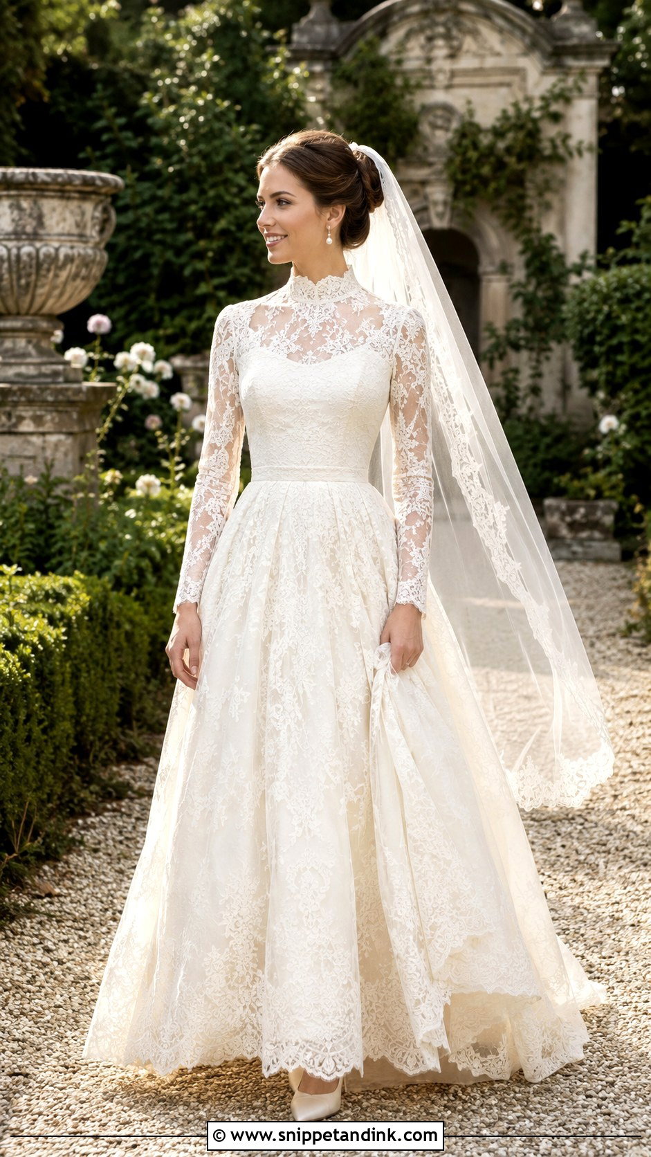 Victorian Lace Old Wedding Dress - Snippet and Ink - 25 Old Wedding Dresses
