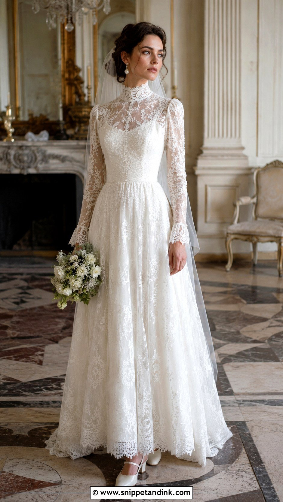 Victorian Lace Wedding Dress - Snippet and Ink - 25 Modern Vintage Wedding Dress Ideas