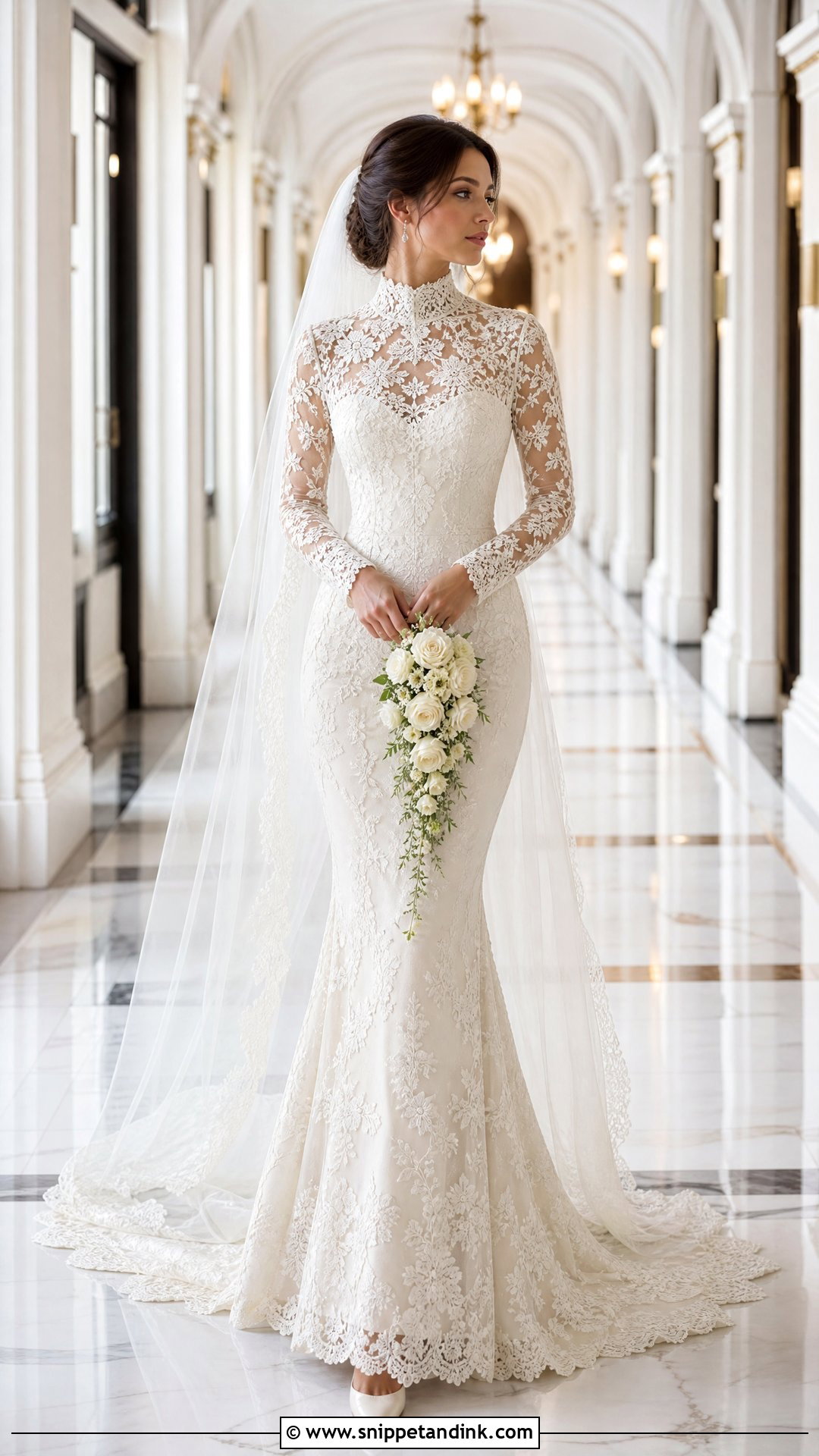 Victorian Mermaid Bride Dress - Snippet and Ink - 20 Victorian Bride Dress Ideas