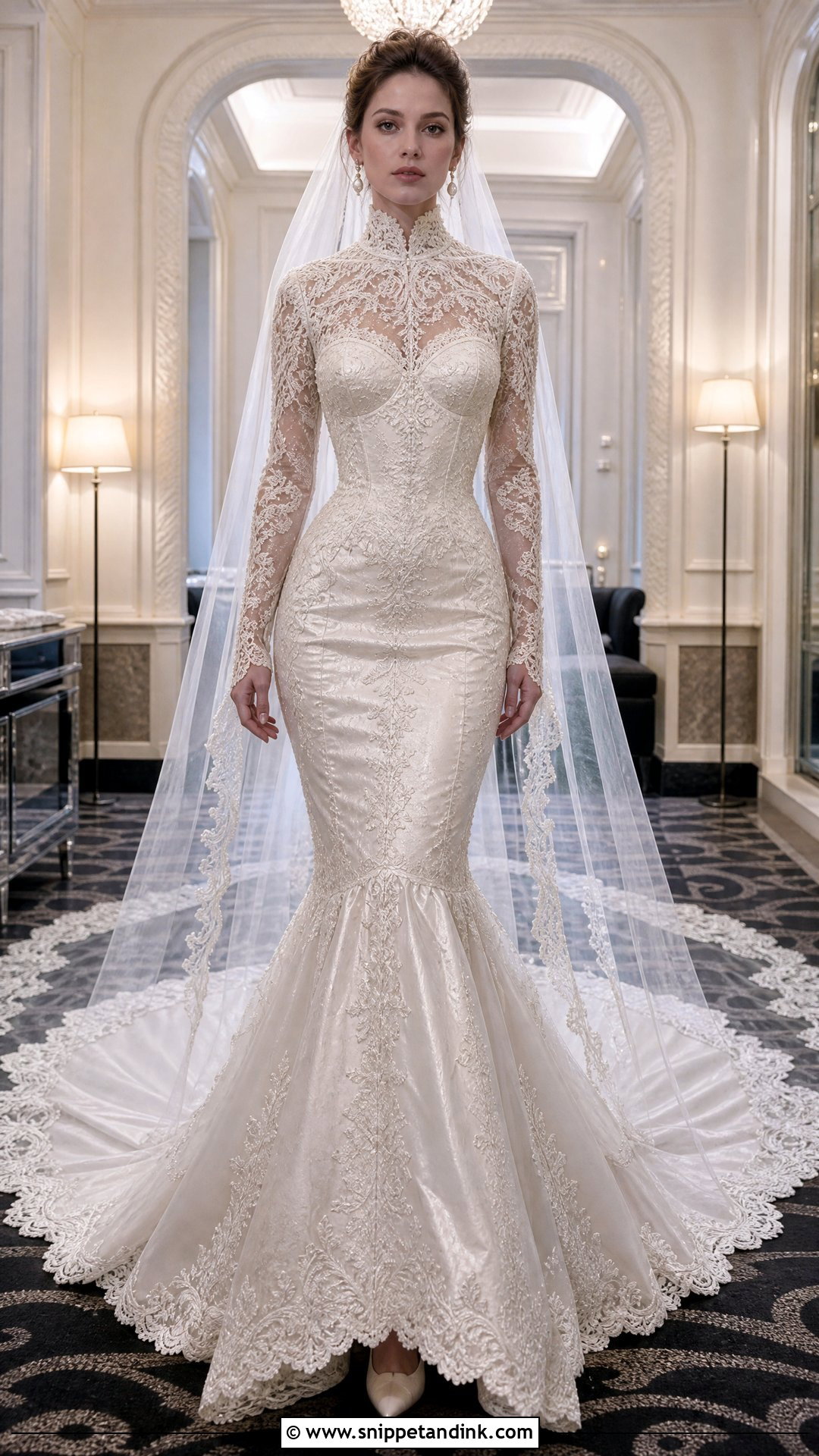 Victorian Mermaid Wedding Dress - Snippet and Ink - 20 Victoria Wedding Dress Ideas