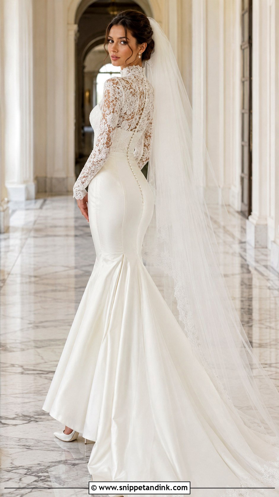 Victorian Mermaid Wedding Dress - Snippet and Ink - 25 Victorian Style Wedding Dress Ideas