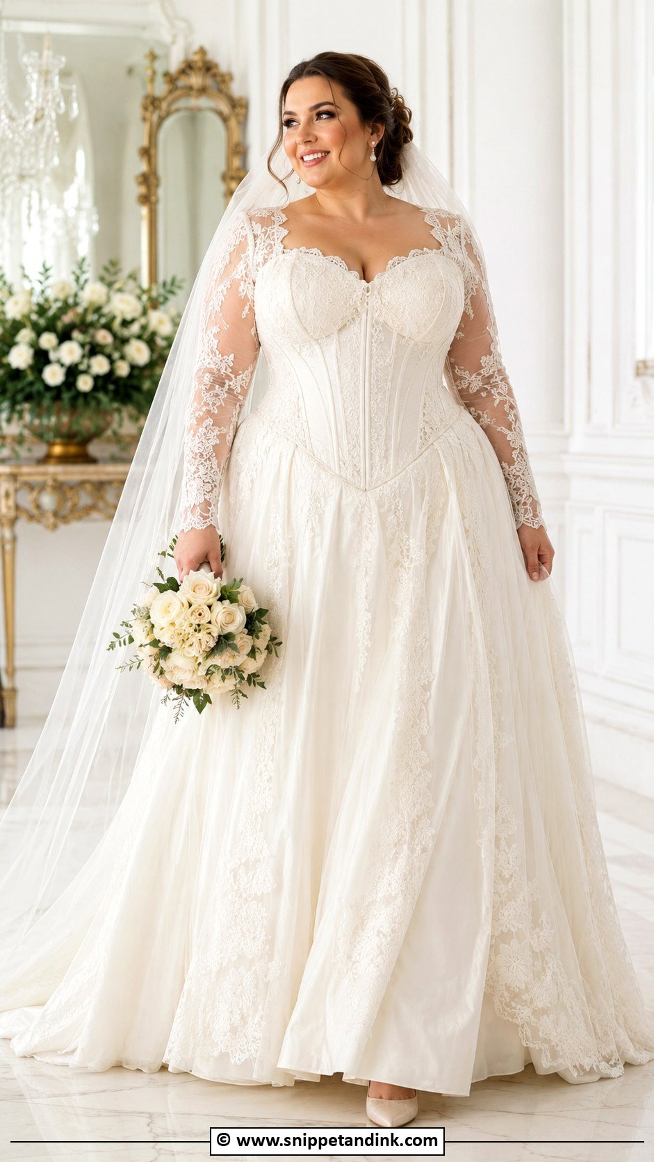 Victorian Plus Size Wedding Dress - Snippet and Ink - 30 Victorian Wedding Dress Ideas