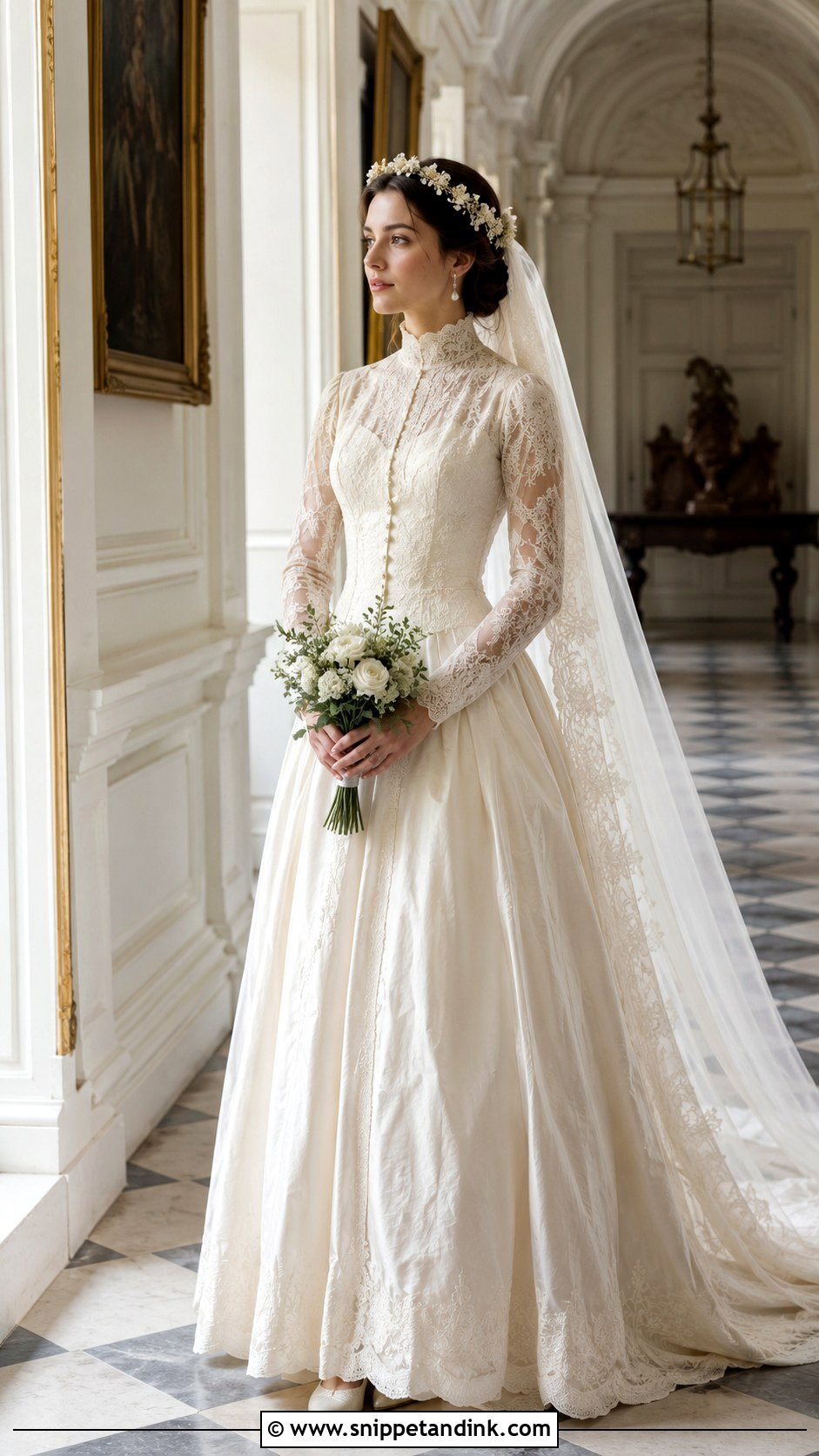 Victorian Royal Wedding Dress - Snippet and Ink - 20 Royal Wedding Dress Aesthetic Ideas