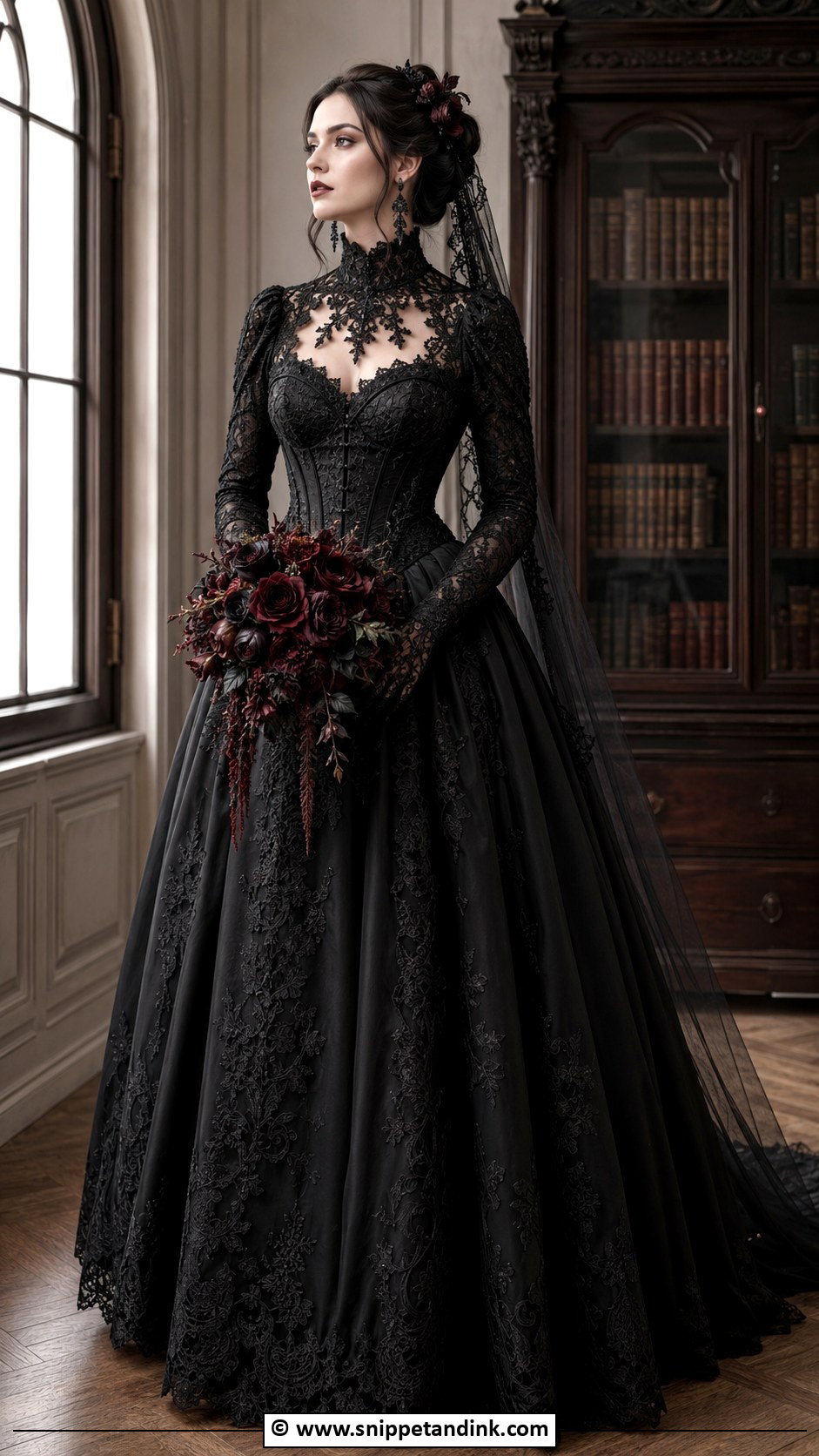 Victorian Vampire Wedding Dress - Snippet and Ink - 25 Vampire Wedding Dress Ideas