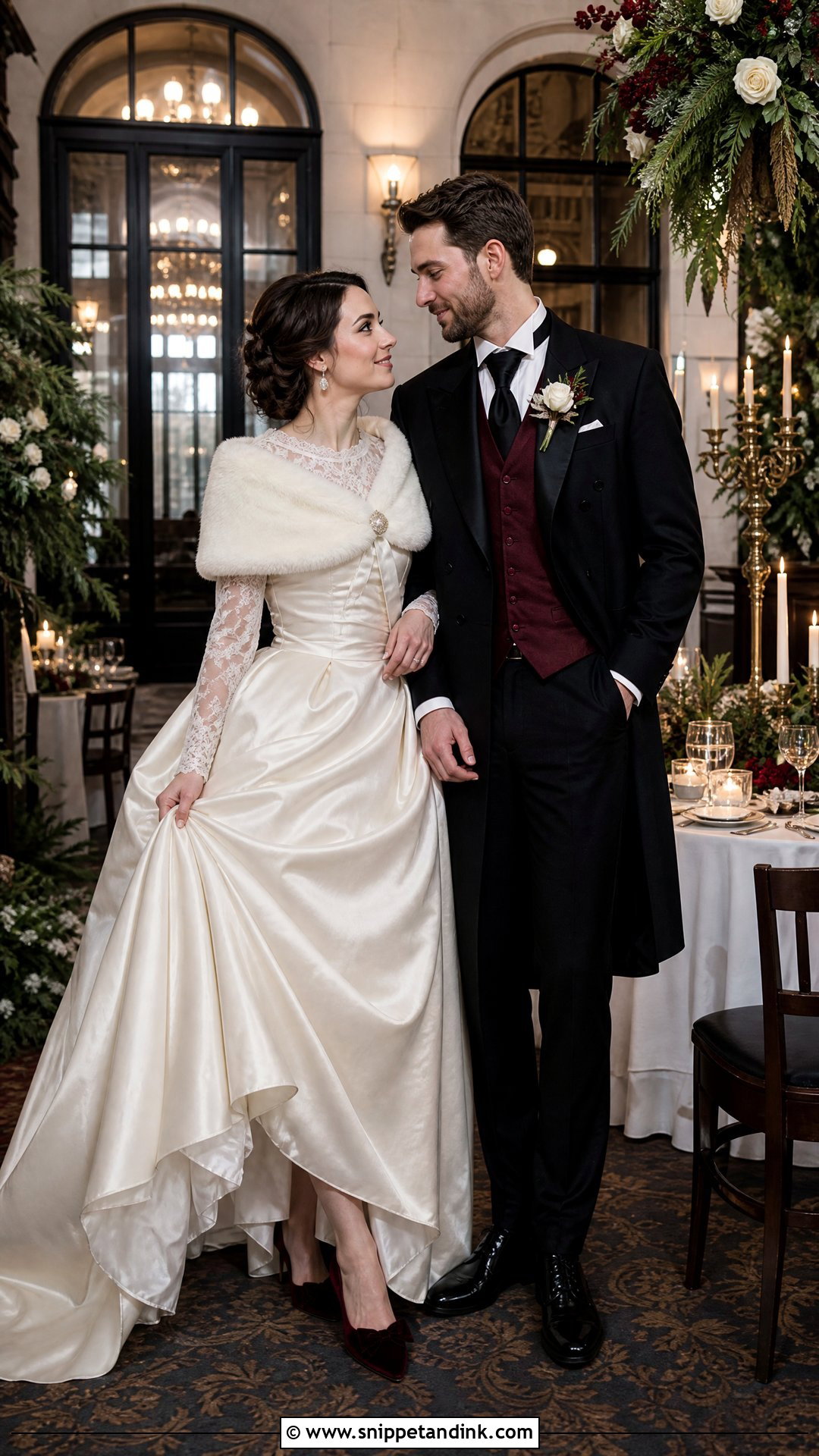 Victorian Winter Wedding - Snippet and Ink - 20 Victorian Style Wedding Ideas