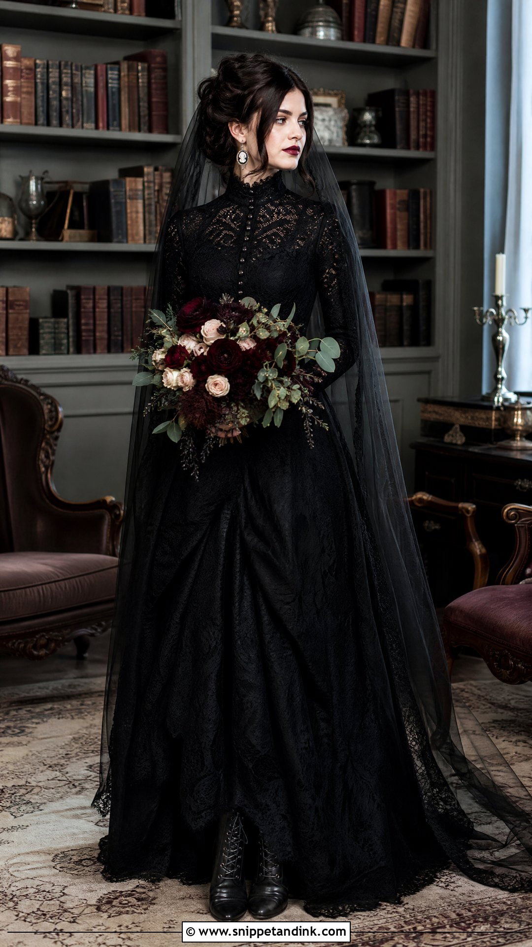 Victorian Witch Wedding Dress - Snippet and Ink - 25 Witch Wedding Dress Ideas