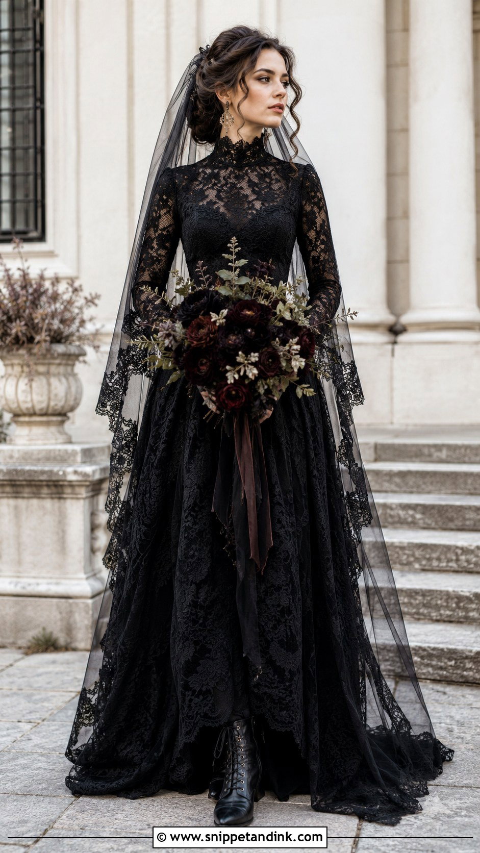 Victorian Witchy Wedding Dress - Snippet and Ink - 30 Witchy Wedding Dress Ideas